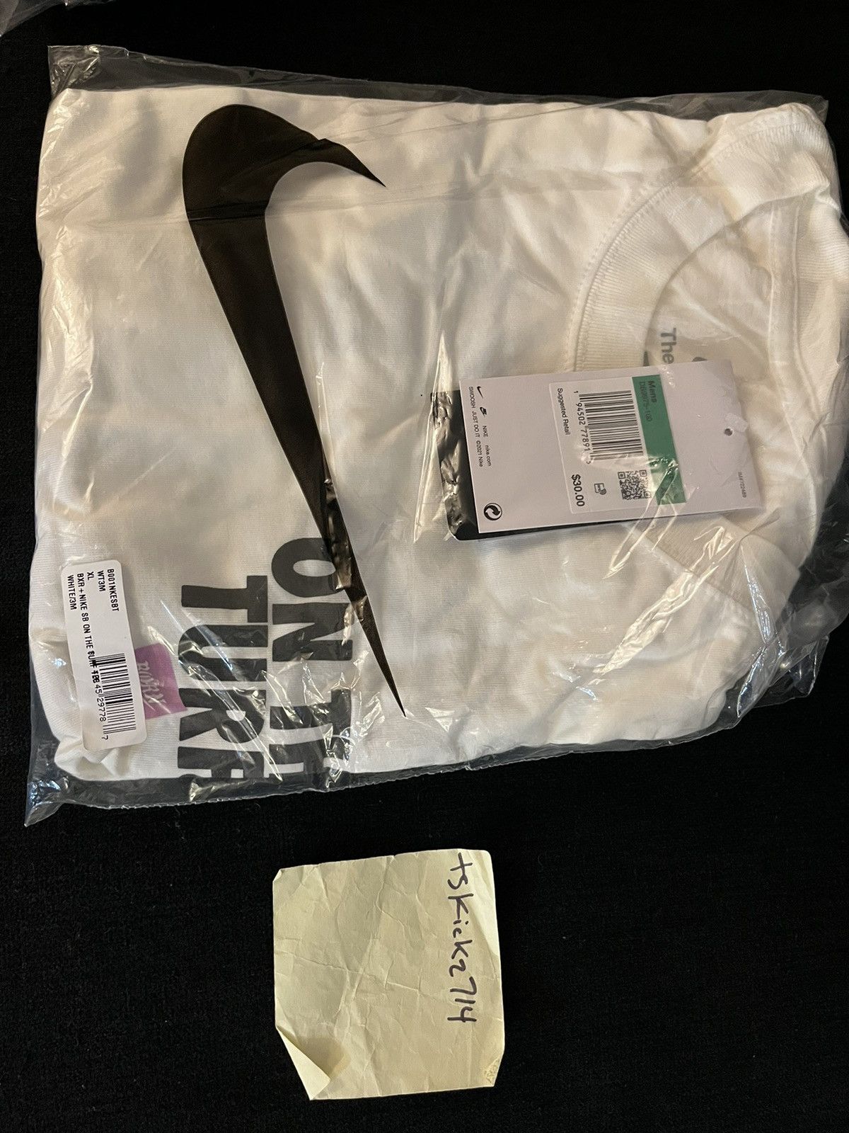 Nike Nike SB Born X Raised On The Turf Tee White 3M Size US XL / EU 56 / 4 - 3 Thumbnail