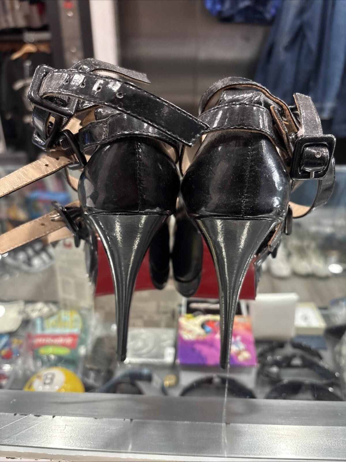 Christian Louboutin Woman’s Luxury Christian Louboutin Strap heels Size US 8.5 / IT 38.5 - 3 Thumbnail