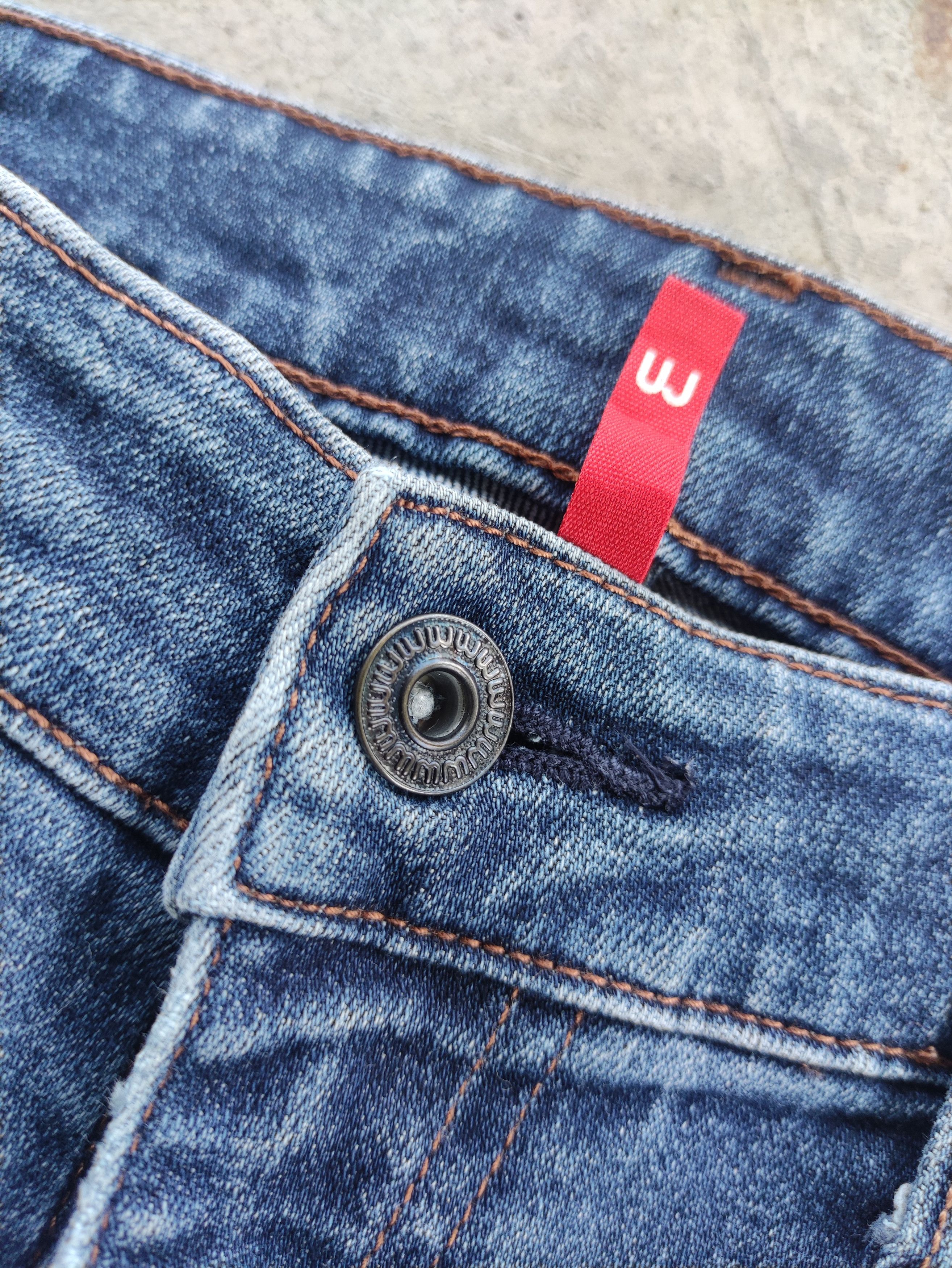 Japanese Brand Vintage Japanese Jean Distressed Faded Denim Pants Size US 32 / EU 48 - 5 Thumbnail
