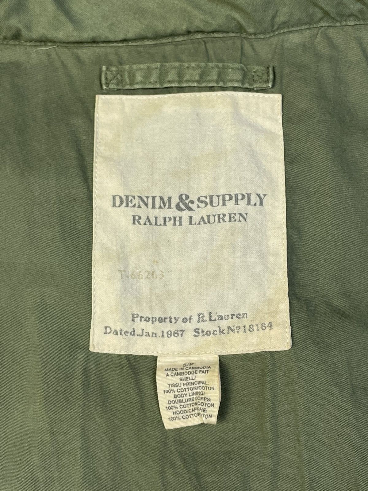 Denim & Supply Ralph Lauren Denim & Supply Ralph Lauren Serape Panelled M65 Field Jacket Size US S / EU 44-46 / 1 - 7 Thumbnail