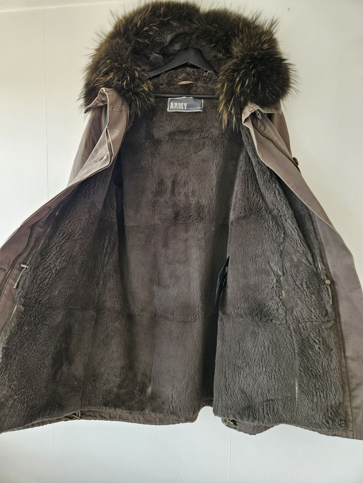 Yves Salomon Rabbit/ Raccon fur parka Size US M / EU 48-50 / 2 - 5 Thumbnail