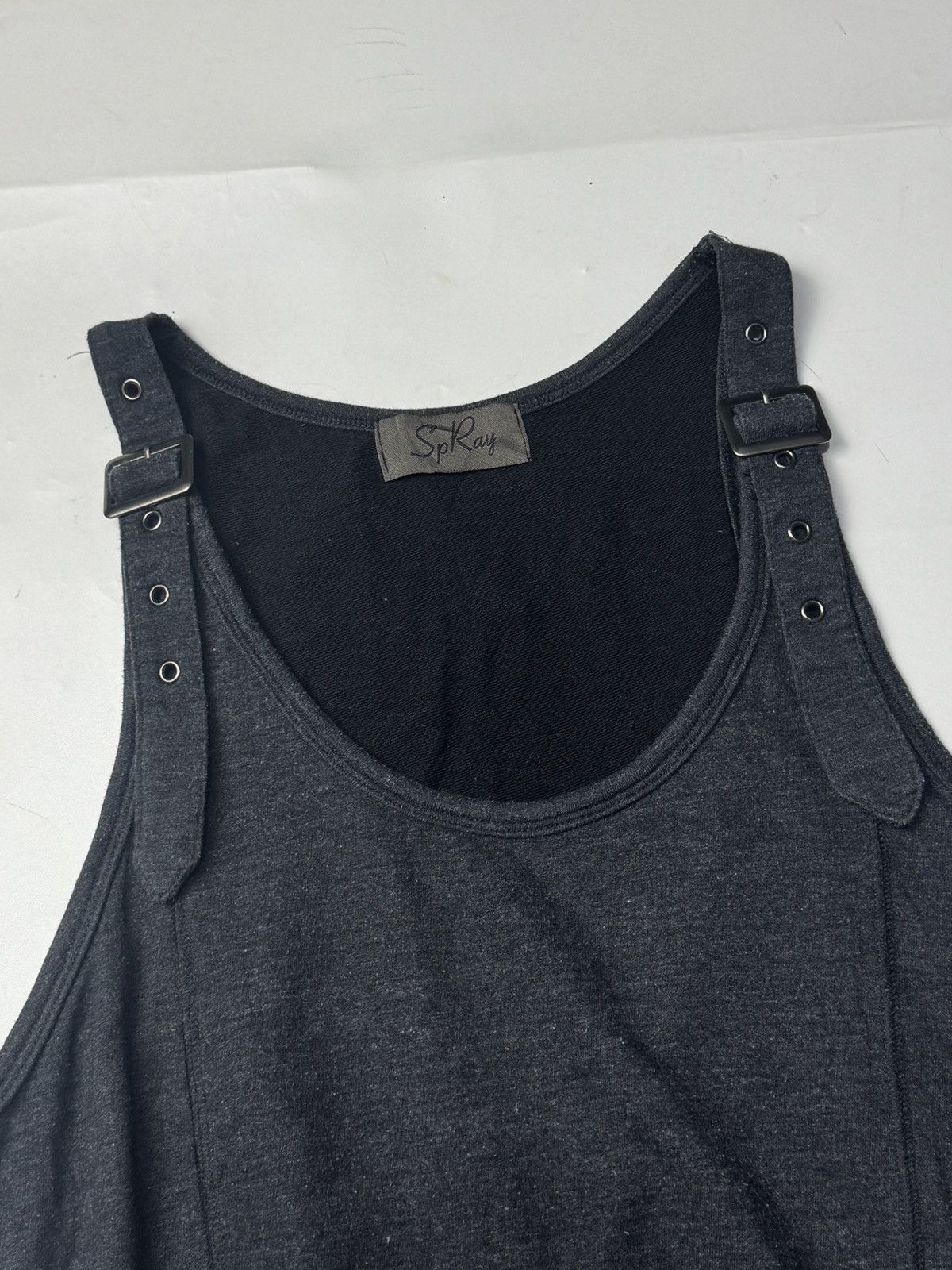 If Six Was Nine × Japanese Brand × Le Grande Bleu (L.G.B.) Tank Tops Studded Japanese Spray Size US S / EU 44-46 / 1 - 4 Thumbnail
