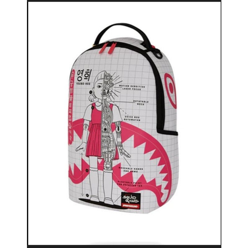 Sprayground SPRAYGROUND SQUID GAME COLLAB ROBOT GIRL BACKPACK Size ONE SIZE - 2 Thumbnail