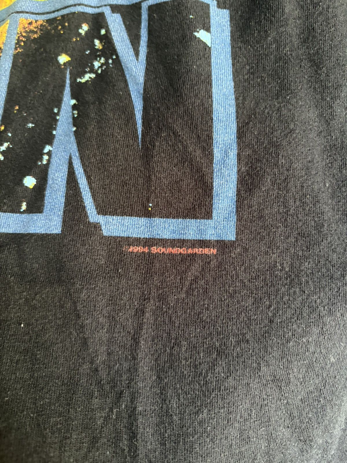 Vintage Vintage 1994 SoundGarden Black Hole Sun AOP XL Balzout Tag Size US XL / EU 56 / 4 - 7 Thumbnail