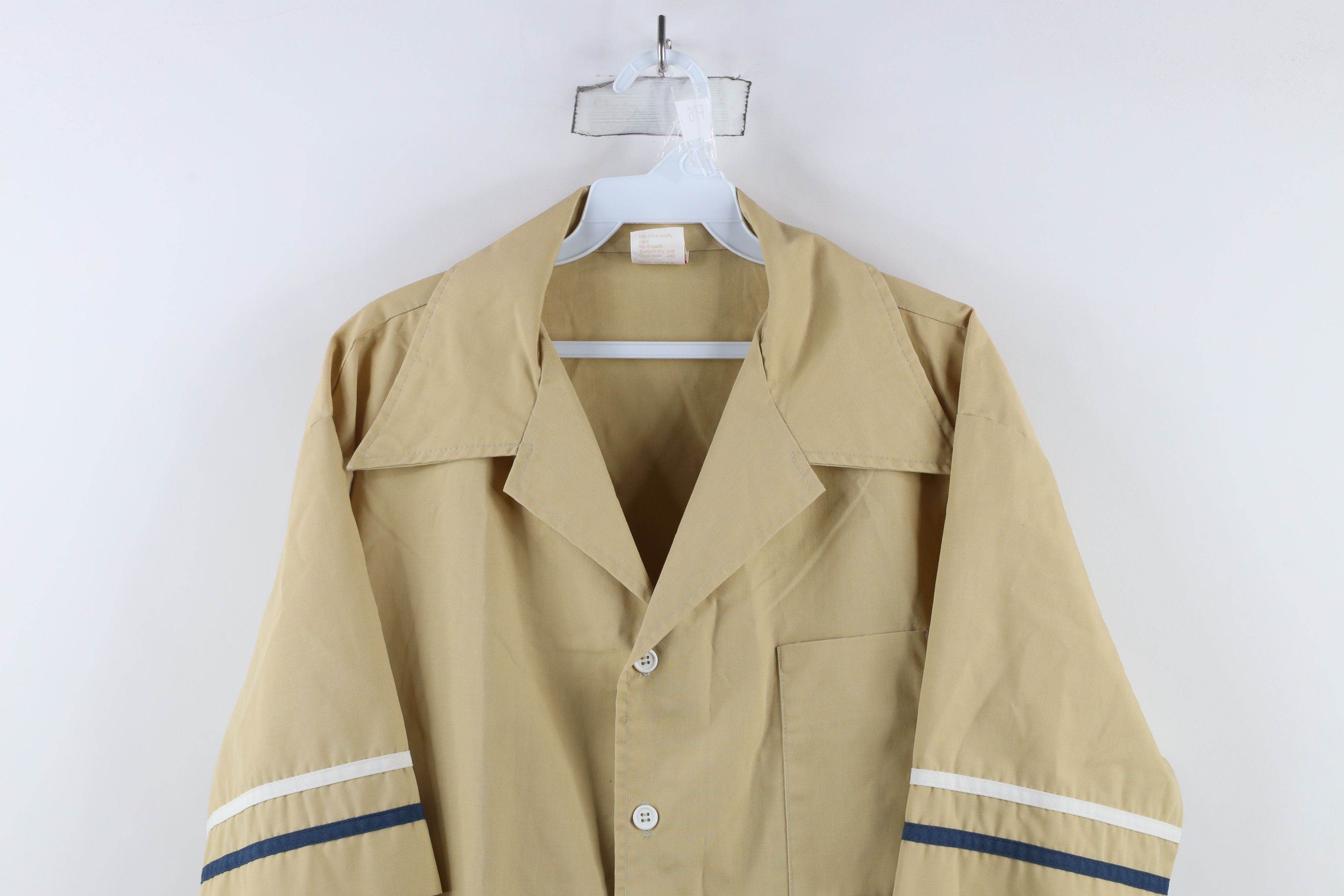 Vintage Vintage 70s Streetwear Collared Beach Button Shirt USA Size US XL / EU 56 / 4 - 2 Thumbnail