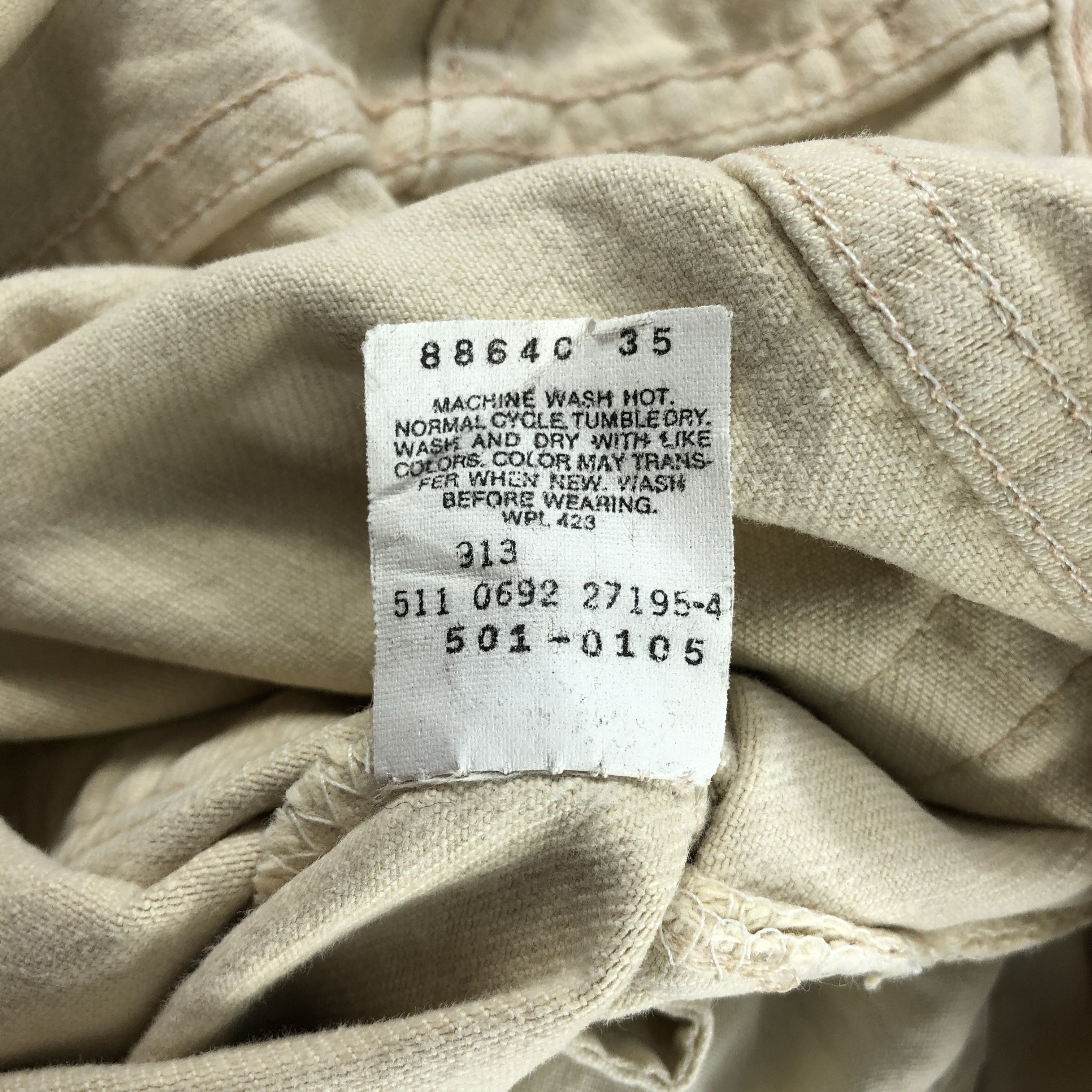 Levi's × Vintage Vintage 90s Levis 501 Jeans-JM2445 Size US 32 / EU 48 - 12 Thumbnail