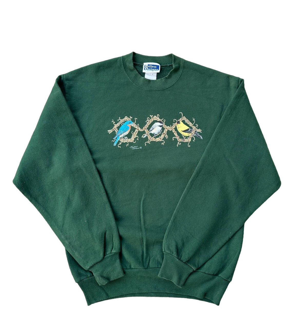 Vintage Vintage 80s Endless designs sweatshirts Size US M / EU 48-50 / 2 - 6 Thumbnail