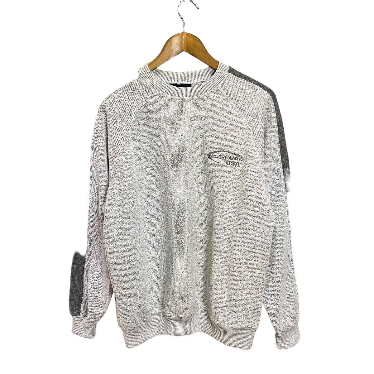 Vintage Vintage 90s silverwave sweatshirt Size US M / EU 48-50 / 2 - 2 Thumbnail