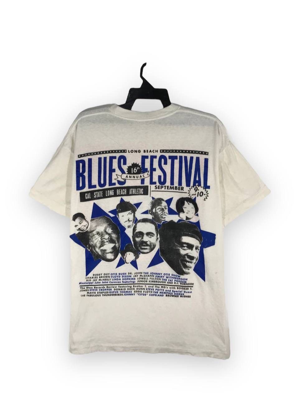 Band Tees × Vintage vintage Long beach blues festival Size US XL / EU 56 / 4 - 4 Thumbnail