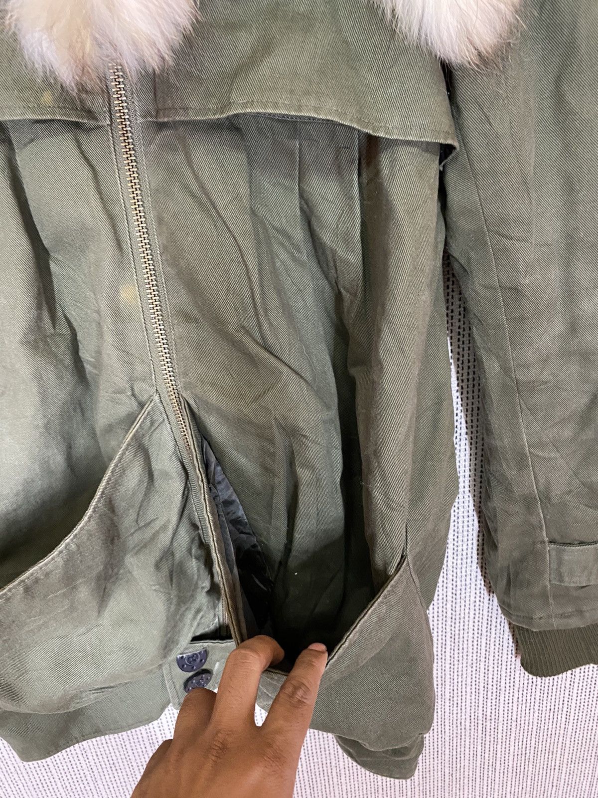If Six Was Nine ‼️JAPANASE BRAND SLY PARKA MILITARY STYLE HOOD FUR VERY RARE‼️ Size US M / EU 48-50 / 2 - 7 Thumbnail