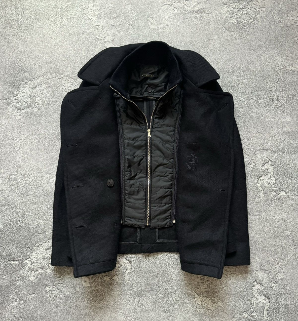Designer × Massimo Dutti Massimo dutti XS Wmns coat cropped heavy jacket wool Size XS / US 0-2 / IT 36-38 - 9 Thumbnail