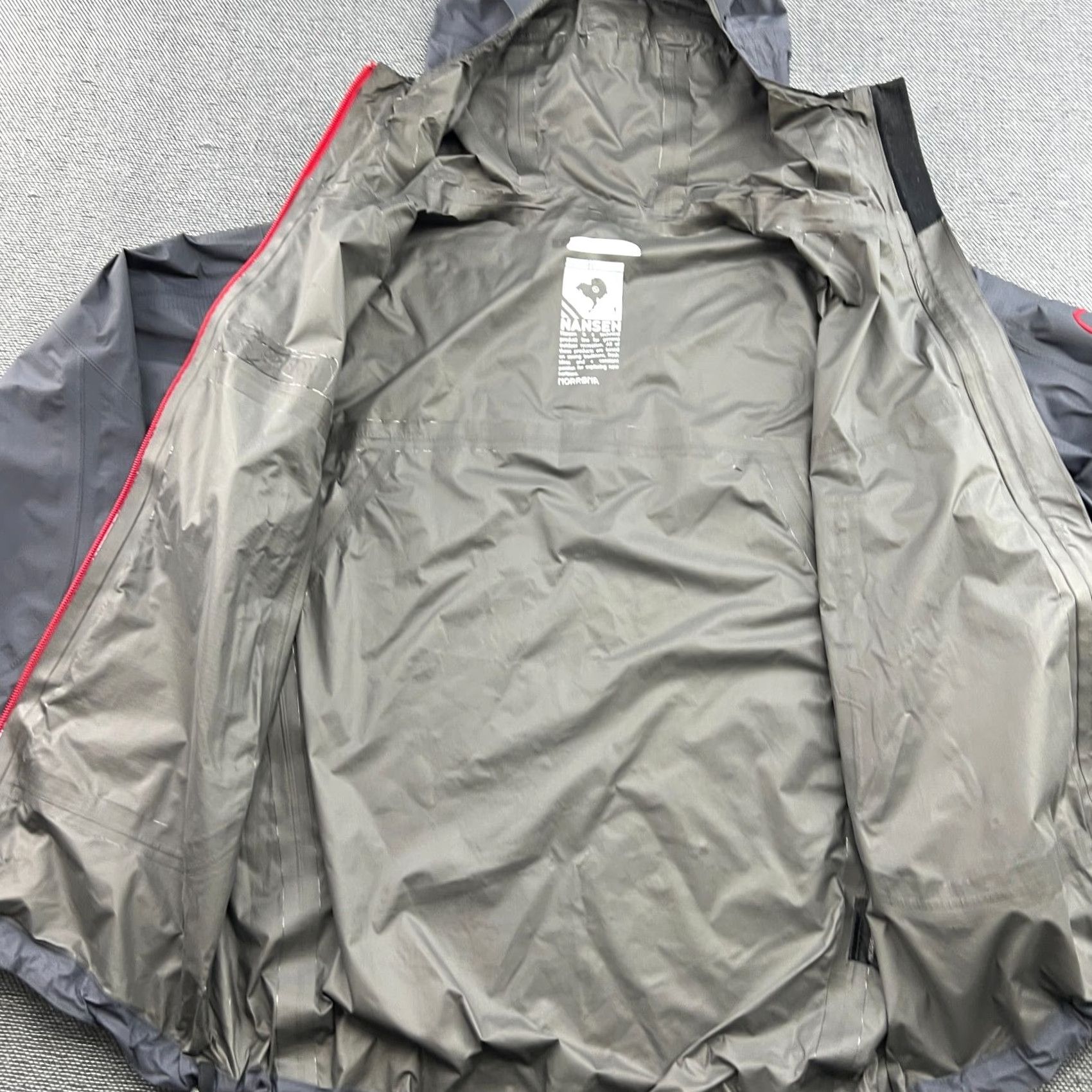 Vintage Norrona Nansen Gore-Tex Paclite Jacket Mens XS Gray Waterproof Full Zip Hooded Size US XS / EU 42 / 0 - 6 Thumbnail