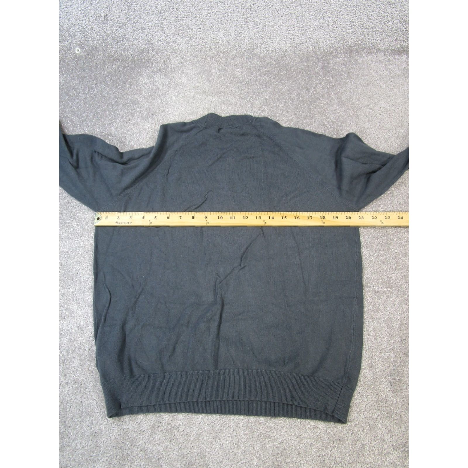 Zara VINTAGE Zara Sweater Pullover Women Medium Gray Knit 90s Mock Neck Long Sleeve Size M / US 6-8 / IT 42-44 - 5 Thumbnail