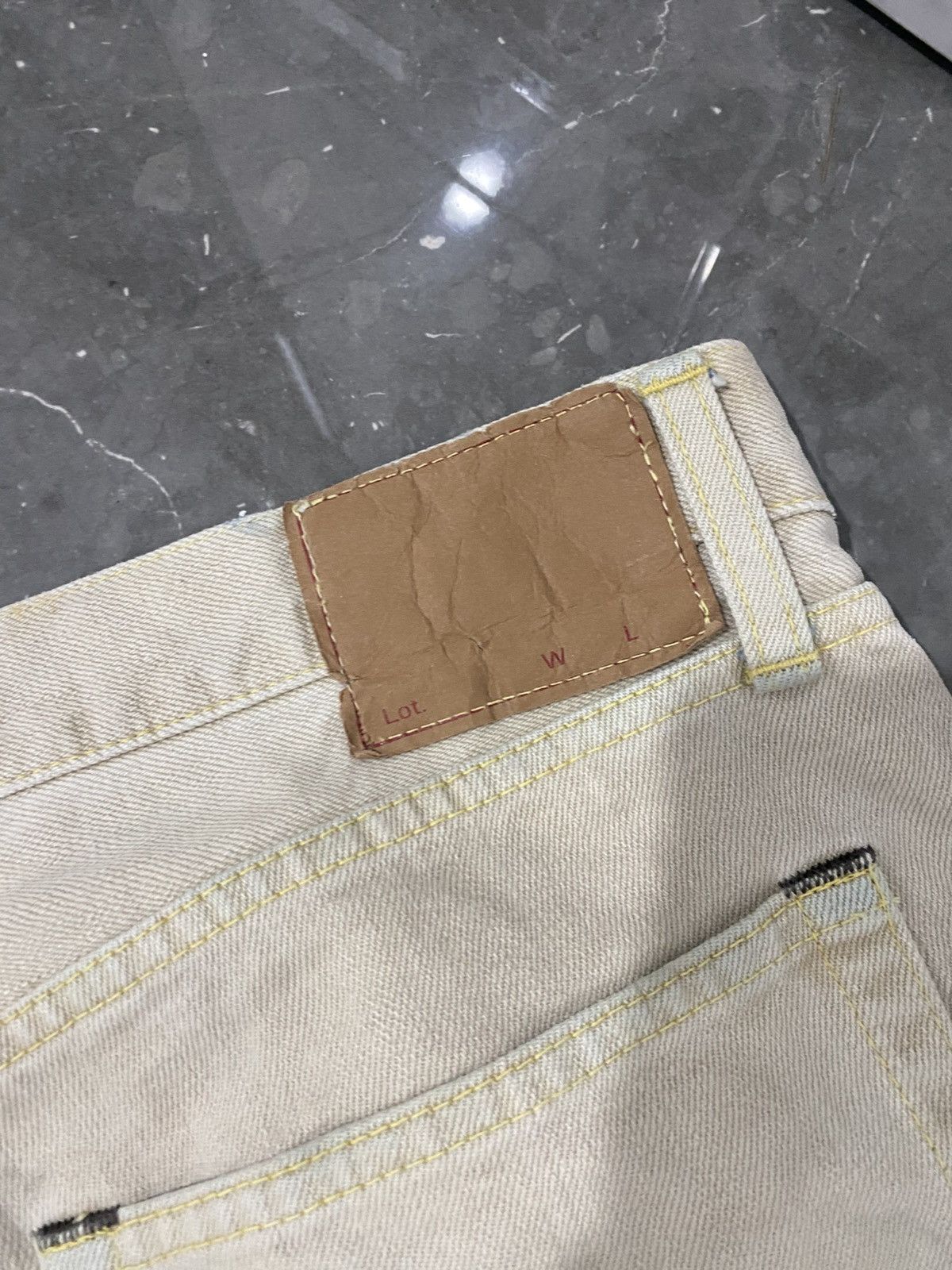 Japanese Brand × Spellbound × The Real McCoy's Japanese Spellbound Jeans Dirty Styled Size US 36 / EU 52 - 7 Thumbnail