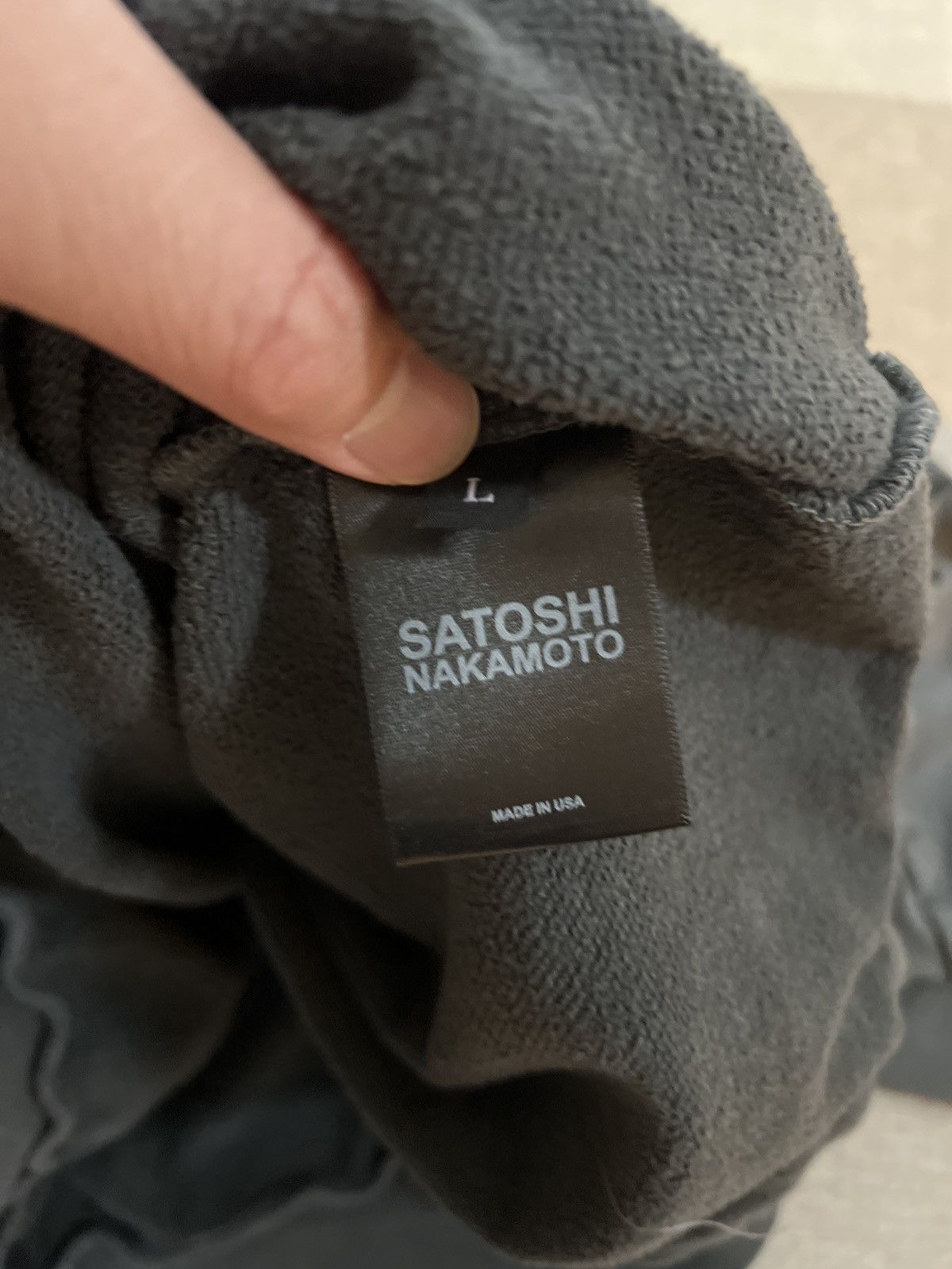 Satoshi Nakamoto New Satoshi nakamoto cargo black hoodie Large Size US L / EU 52-54 / 3 - 7 Thumbnail