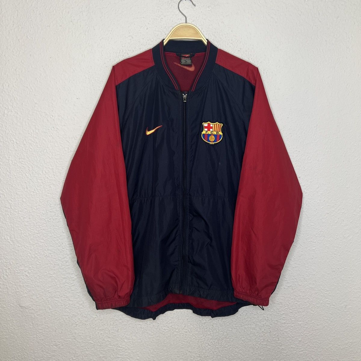 Nike × Vintage Vintage Nike Barcelona Jacket Track Suit 00s Y2K 90s Size US M / EU 48-50 / 2 - 1 Thumbnail