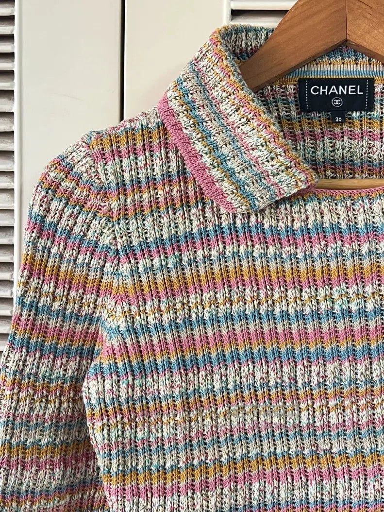 Chanel Chanel Knitted coat Size XS / US 0-2 / IT 36-38 - 3 Thumbnail
