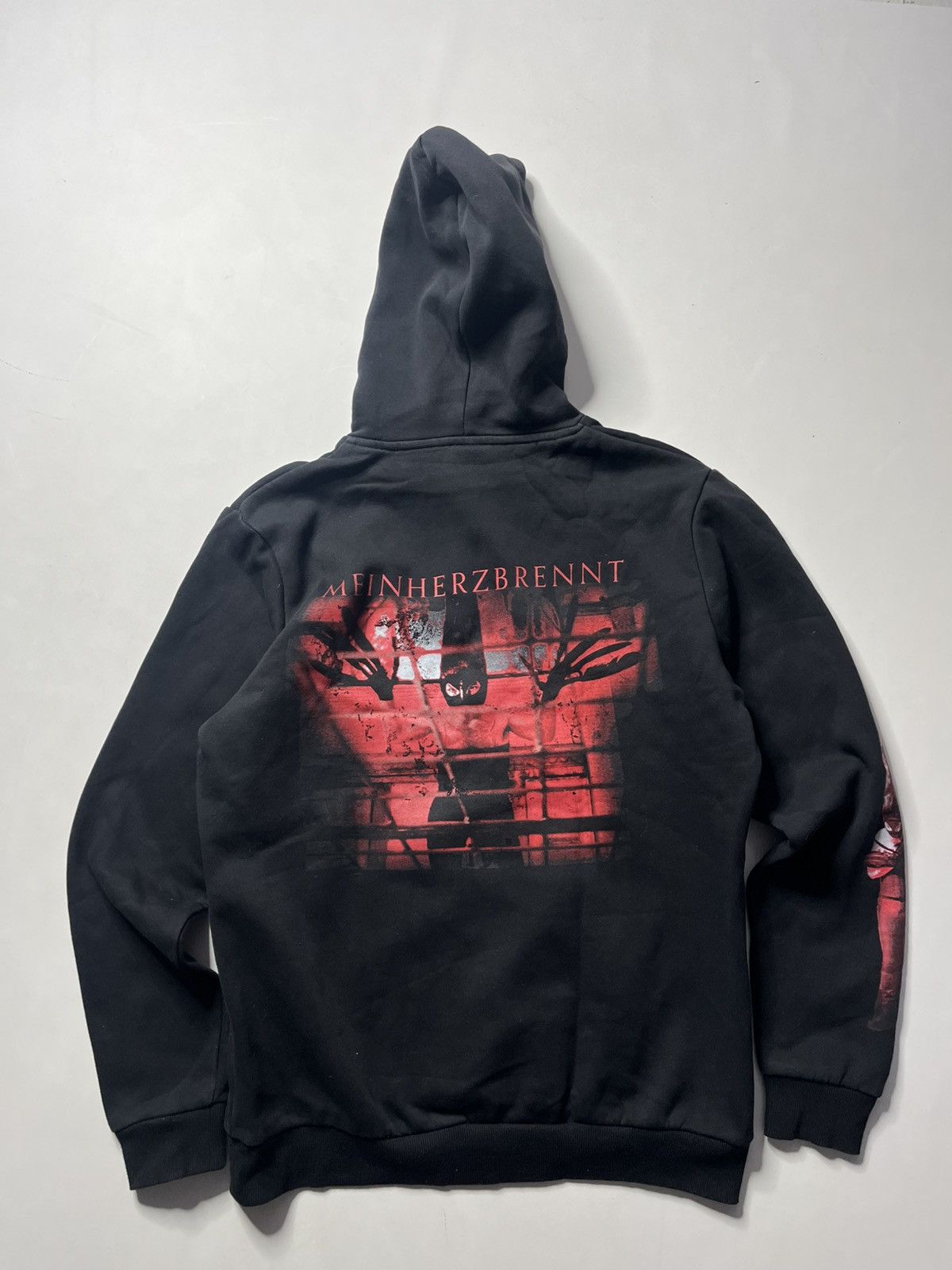 Other Rammstein Mein herz brennt hoodie Size US L / EU 52-54 / 3 - 8 Thumbnail