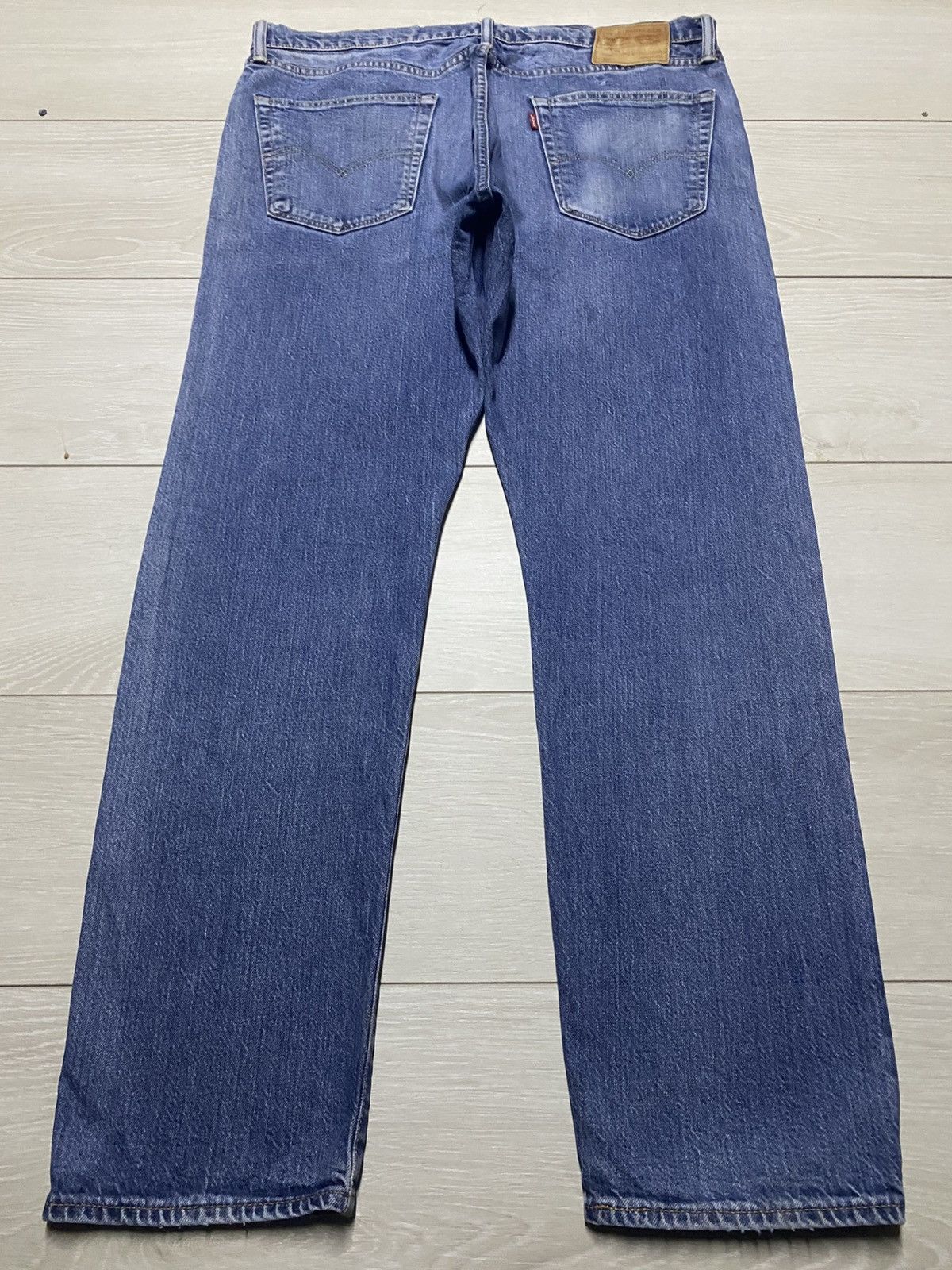 Levi's Vintage Levis 502 Y2K blue Wash Tappered Leg Jeans Size US 36 / EU 52 - 2 Thumbnail