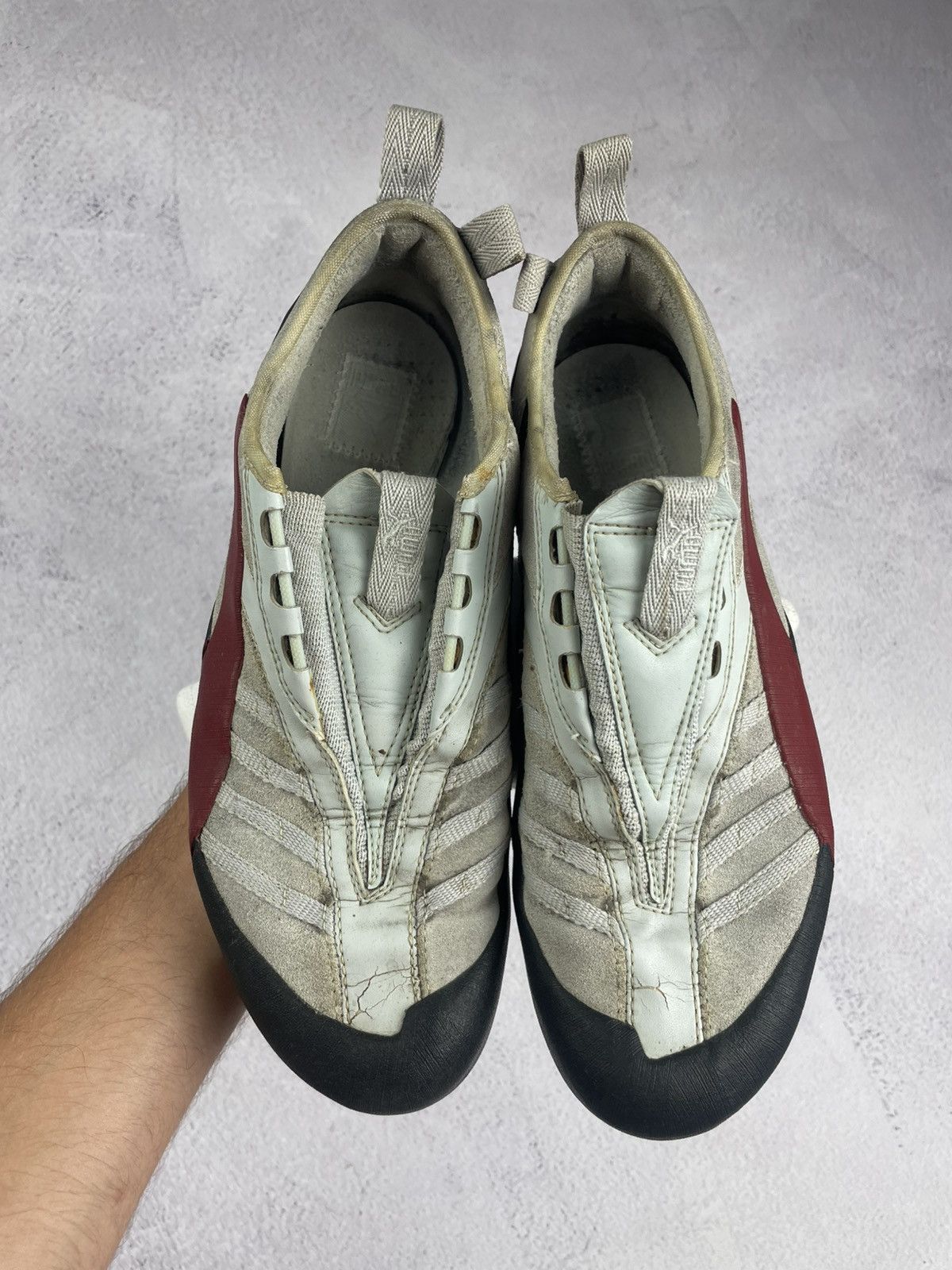 Puma Puma Vintage Climbing Shoes Red Gray Size US 8.5 / EU 41 Size US 8.5 / EU 41-42 - 4 Thumbnail