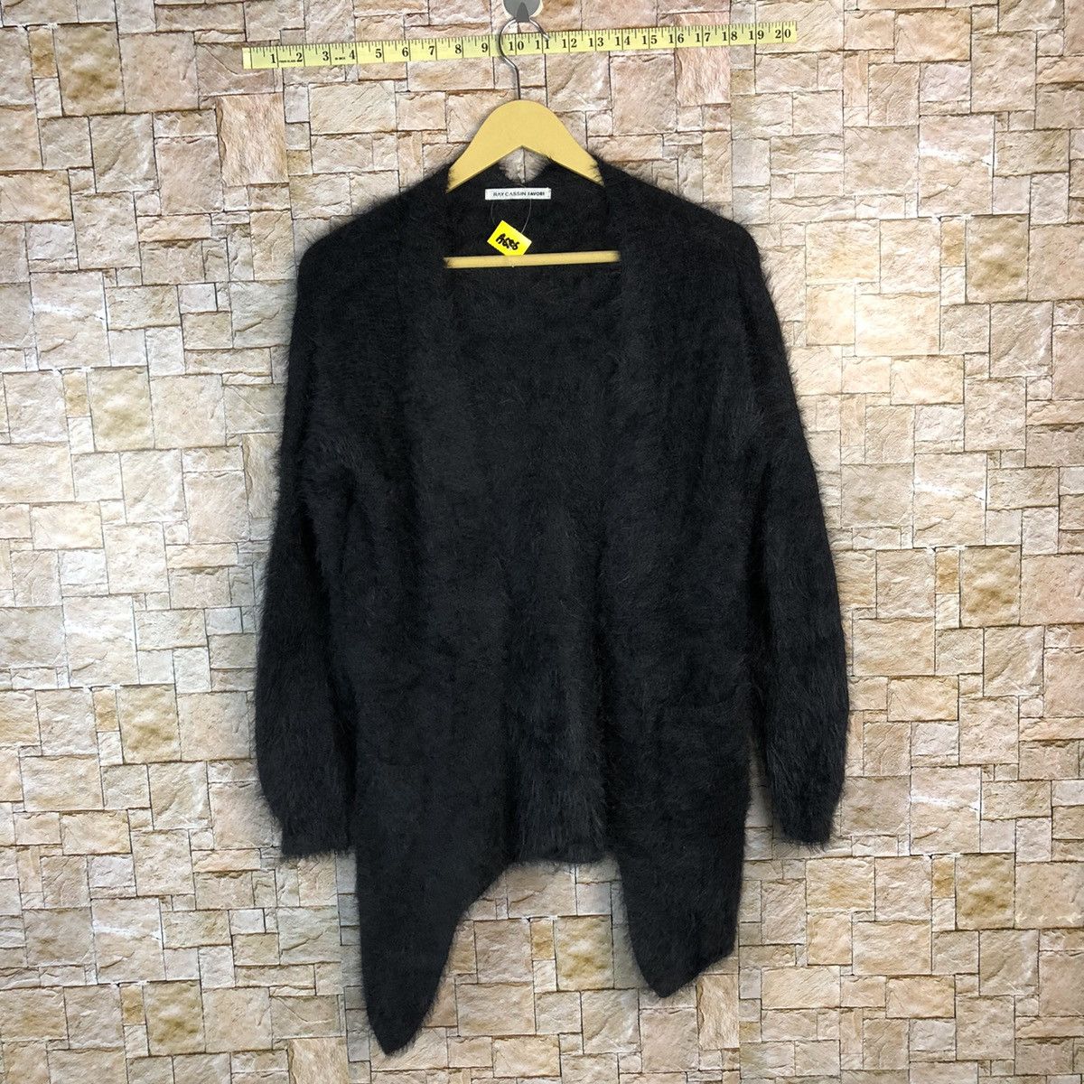 Homespun Knitwear Ray Cassin Favori fur shaggy Mohair Knitwear cardigan #A686 Size US S / EU 44-46 / 1 - 1 Thumbnail