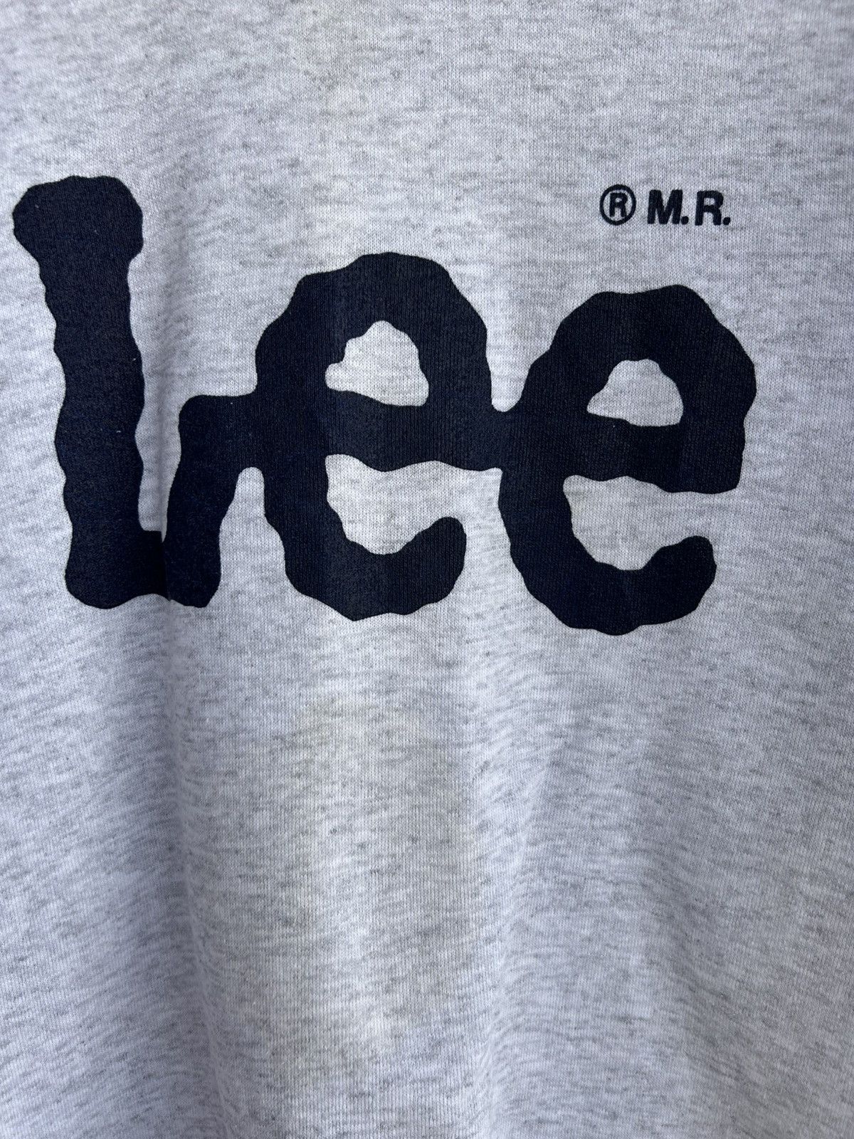 Lee × Vintage Lee Big Logo Spellout Sweatshirt Size US XL / EU 56 / 4 - 3 Thumbnail