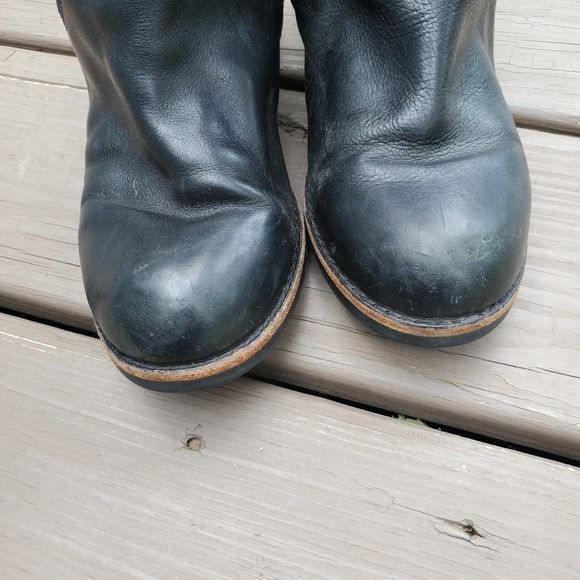 Coach Coach Valentine Embossed Signature C Logo Black Leather Boot Size US 6 / IT 36 - 6 Thumbnail