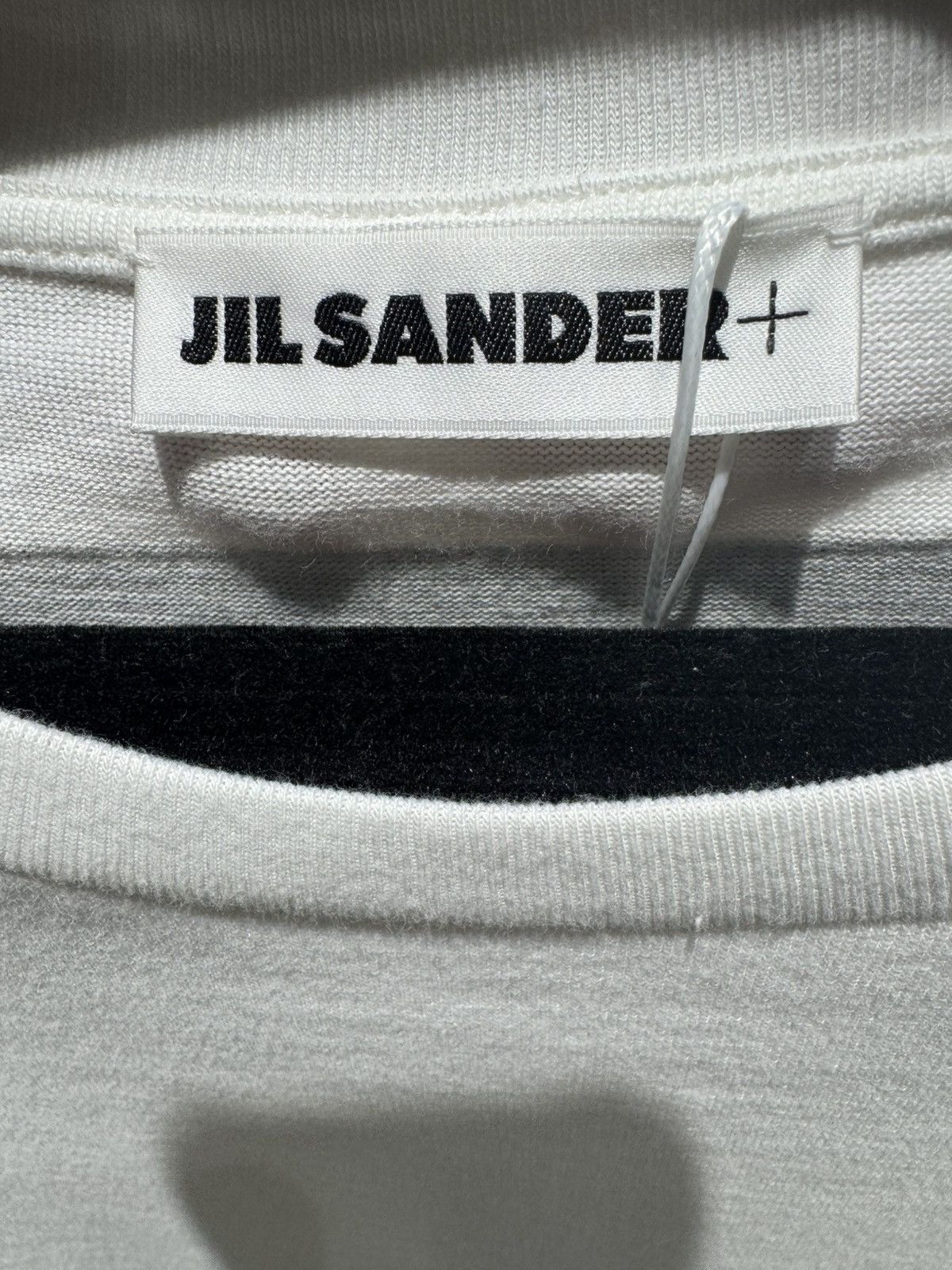 Jil Sander NWT Crew Neck T-Shirt - WHITE, XL Size US XL / EU 56 / 4 - 3 Thumbnail