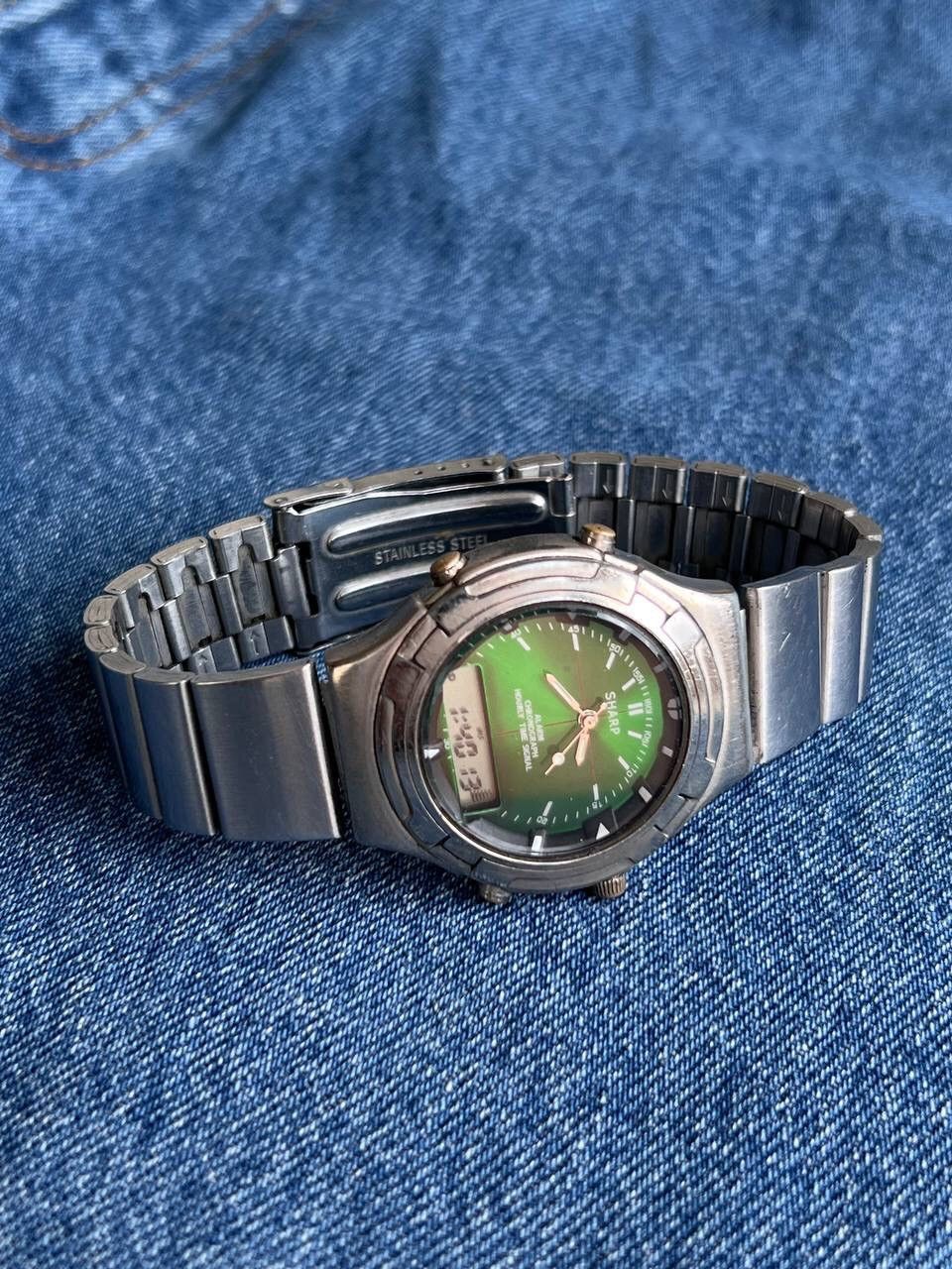 Japanese Brand × Vintage Vintage Double Dial Digital Japanese style futuristic Watch Size ONE SIZE - 5 Thumbnail