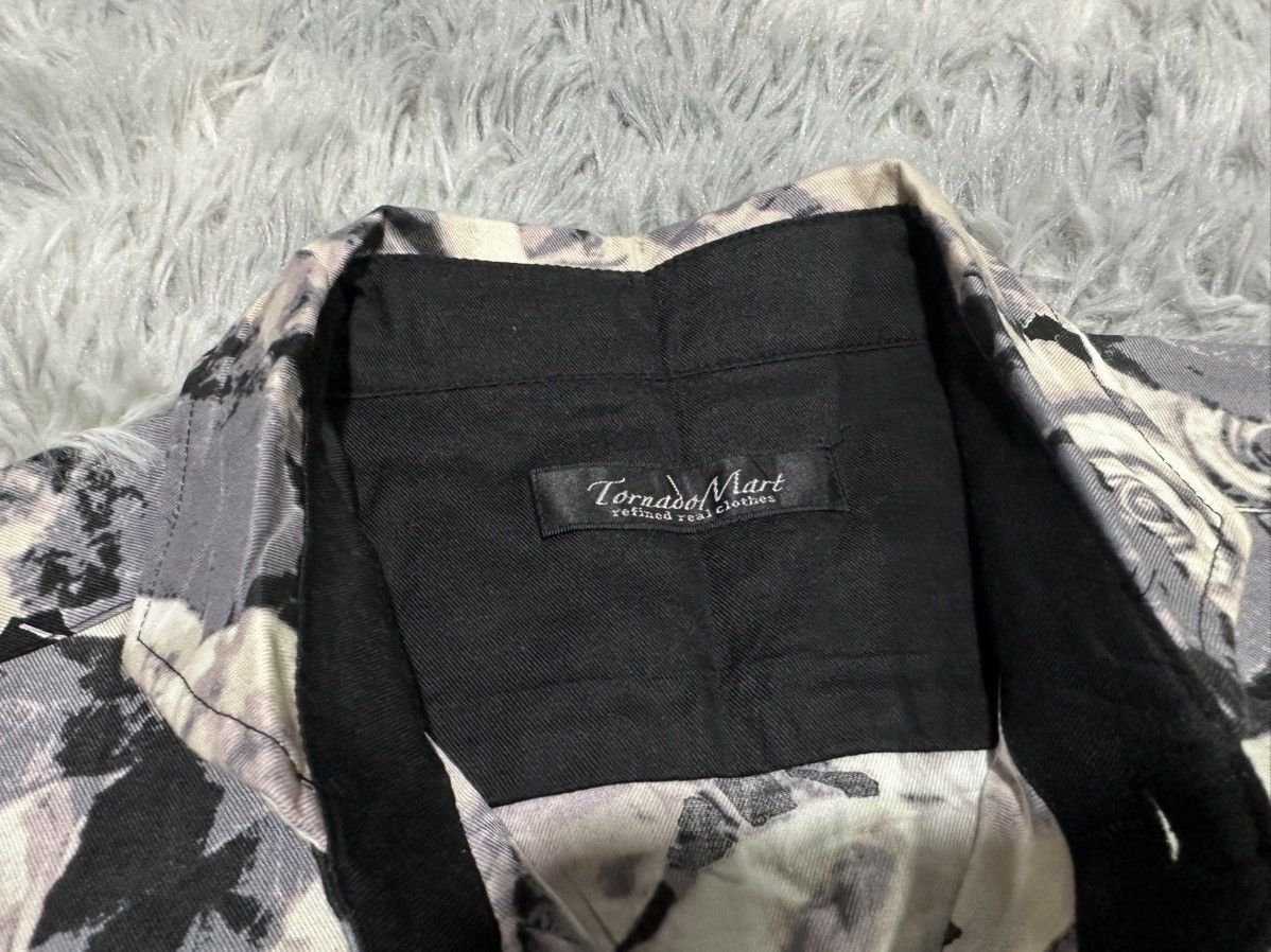 Tornado Mart 🔥Sick Y2K Tornado Mart Shirt Rose Printed Short Sleeve Size US M / EU 48-50 / 2 - 9 Thumbnail