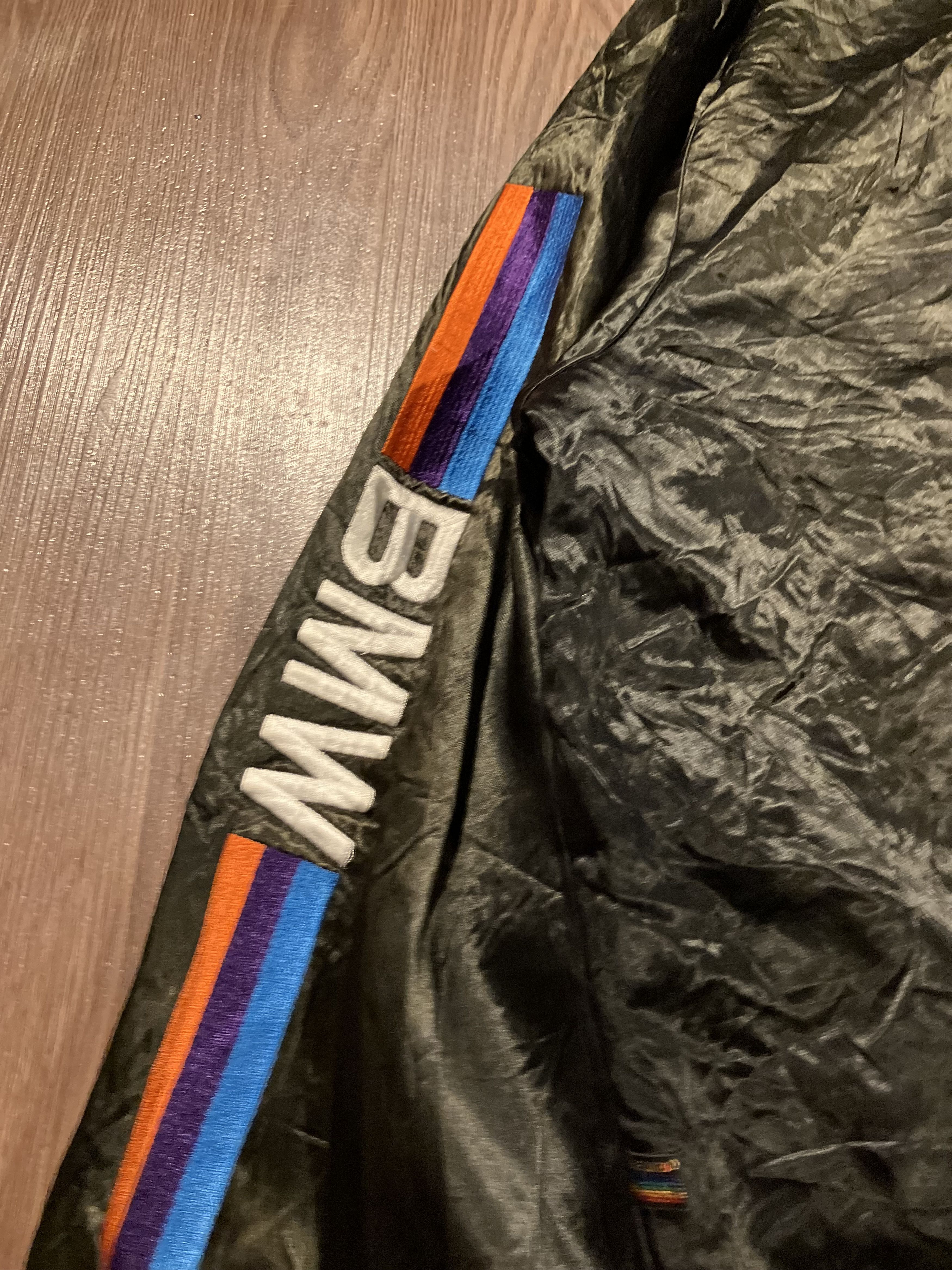 Other BMW Satin Bomber Jacket By Style Auto Size US XL / EU 56 / 4 - 2 Thumbnail