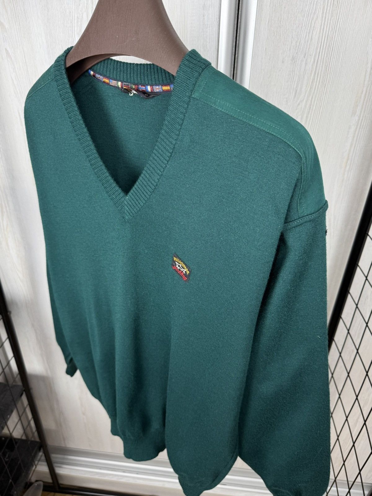Paul & Shark PAUL & SHARK Yachting Jumper Pullover Wool Blend Elbow Patch Size US XL / EU 56 / 4 - 6 Thumbnail
