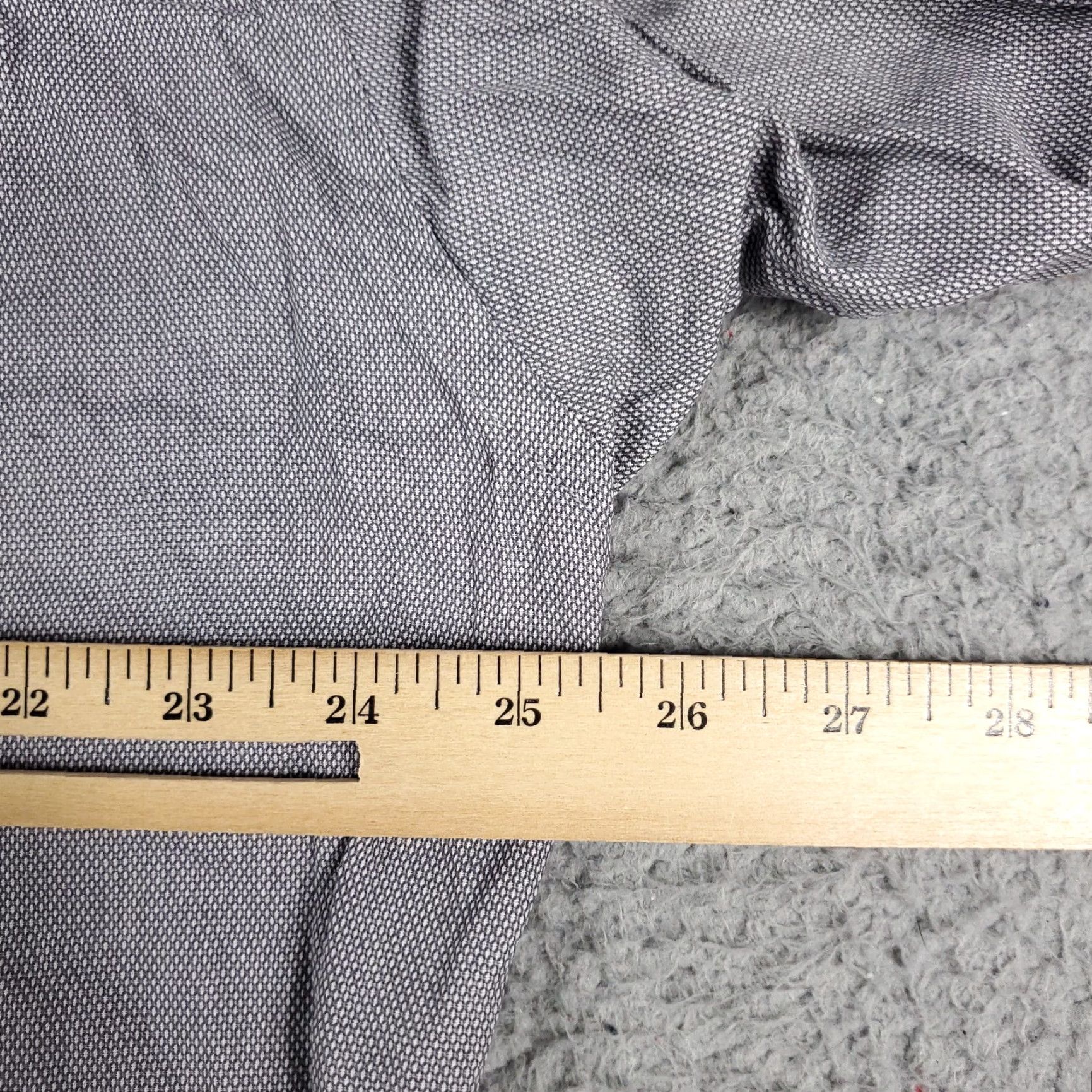 Tommy Hilfiger Tommy Hilfiger Dress Shirt Mens 16 Gray Long Sleeve Button Up Cotton Classic Size 42R - 7 Thumbnail