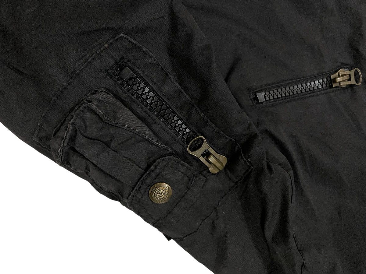 Japanese Brand × Vintage TRIBE Raccoon Fur Hooded Puffer Bondage Punk Jacket Size US M / EU 48-50 / 2 - 8 Thumbnail