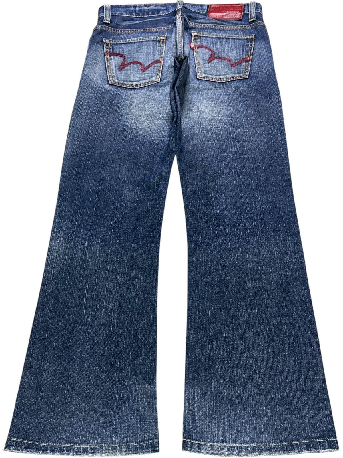 Edwin × Japanese Brand Vintage Japanese Edwin Faded Mud Wash Bootcut Jeans Size US 32 / EU 48 - 2 Thumbnail