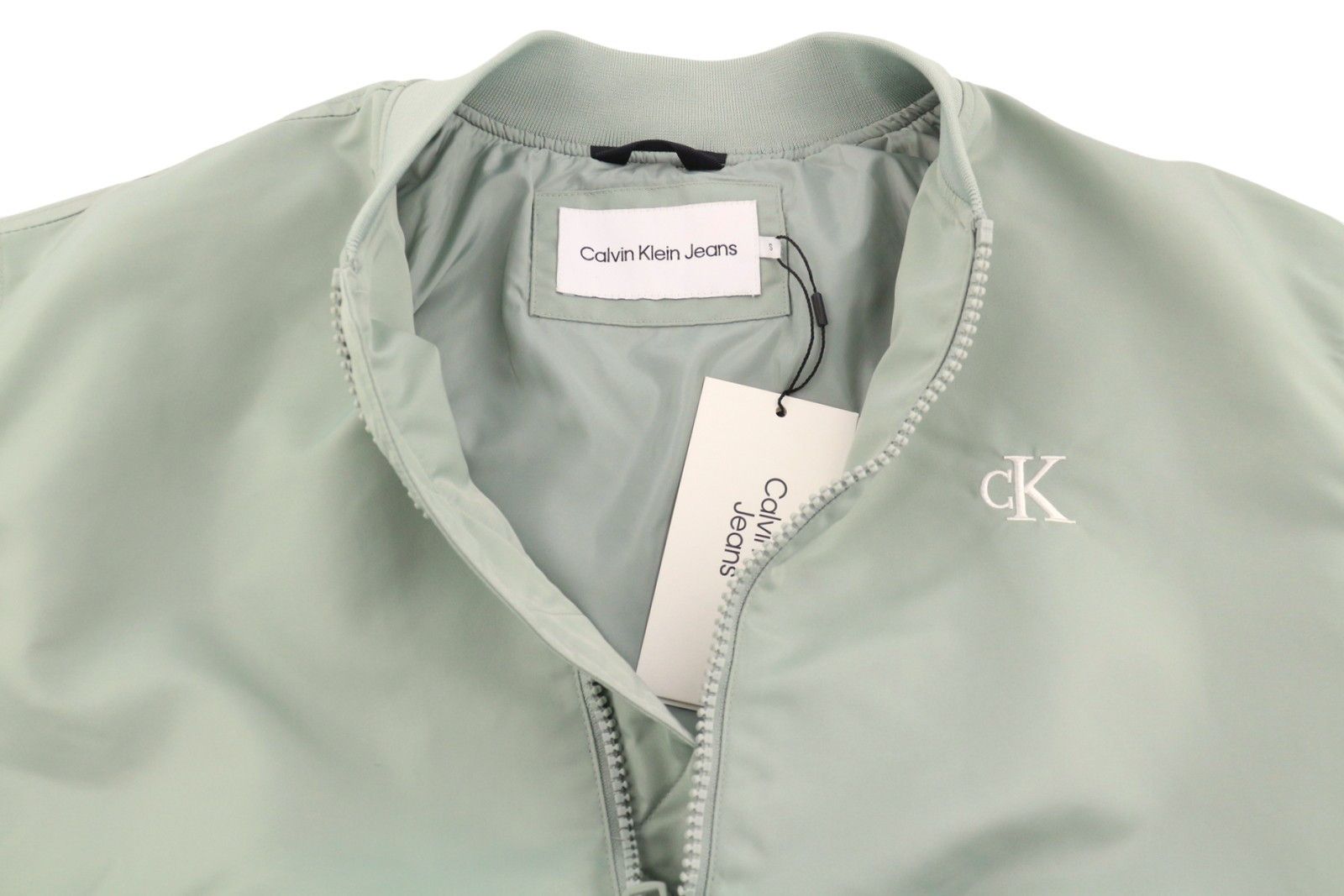 Calvin Klein S Slate Grey Insulated Full Zip Bomber 87430 Size US S / EU 44-46 / 1 - 7 Thumbnail