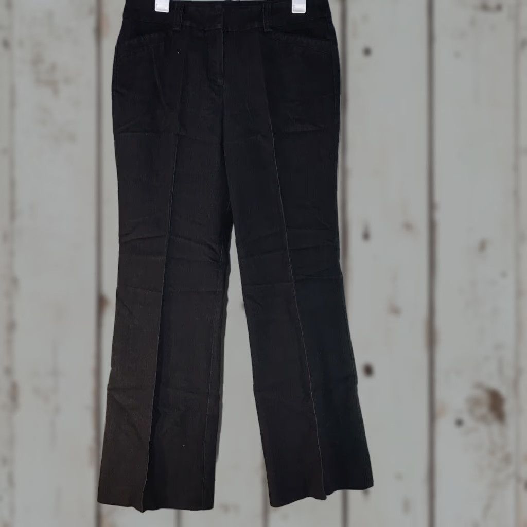 Vintage New Directions Black Wide Leg Dress Pants Womens Size 10 Size 32" / US 10 / IT 46 - 1 Thumbnail