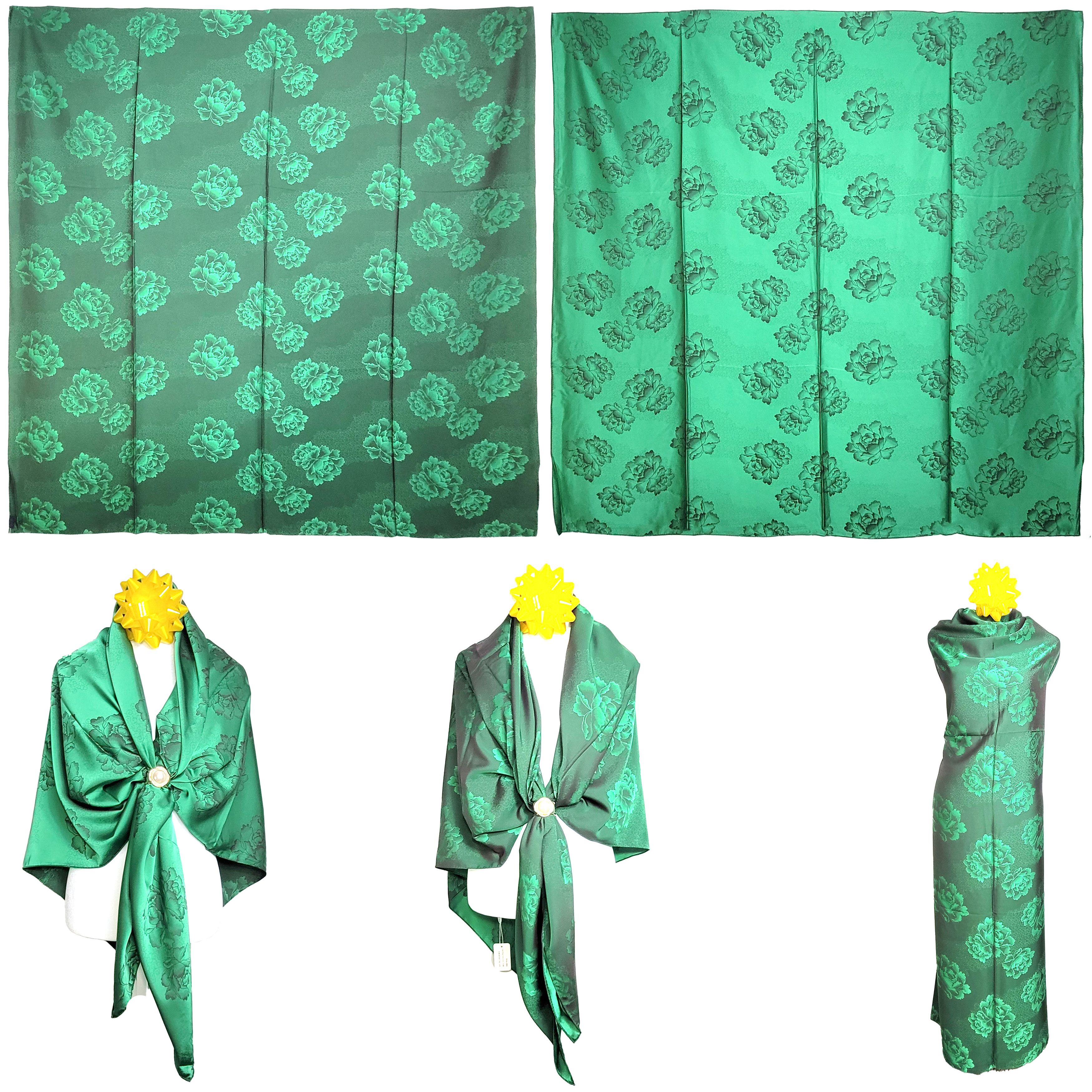 Other NWT Double-Sided Silk Scarf 52"x52" Large Square Wrap 3004 Size ONE SIZE - 1 Thumbnail