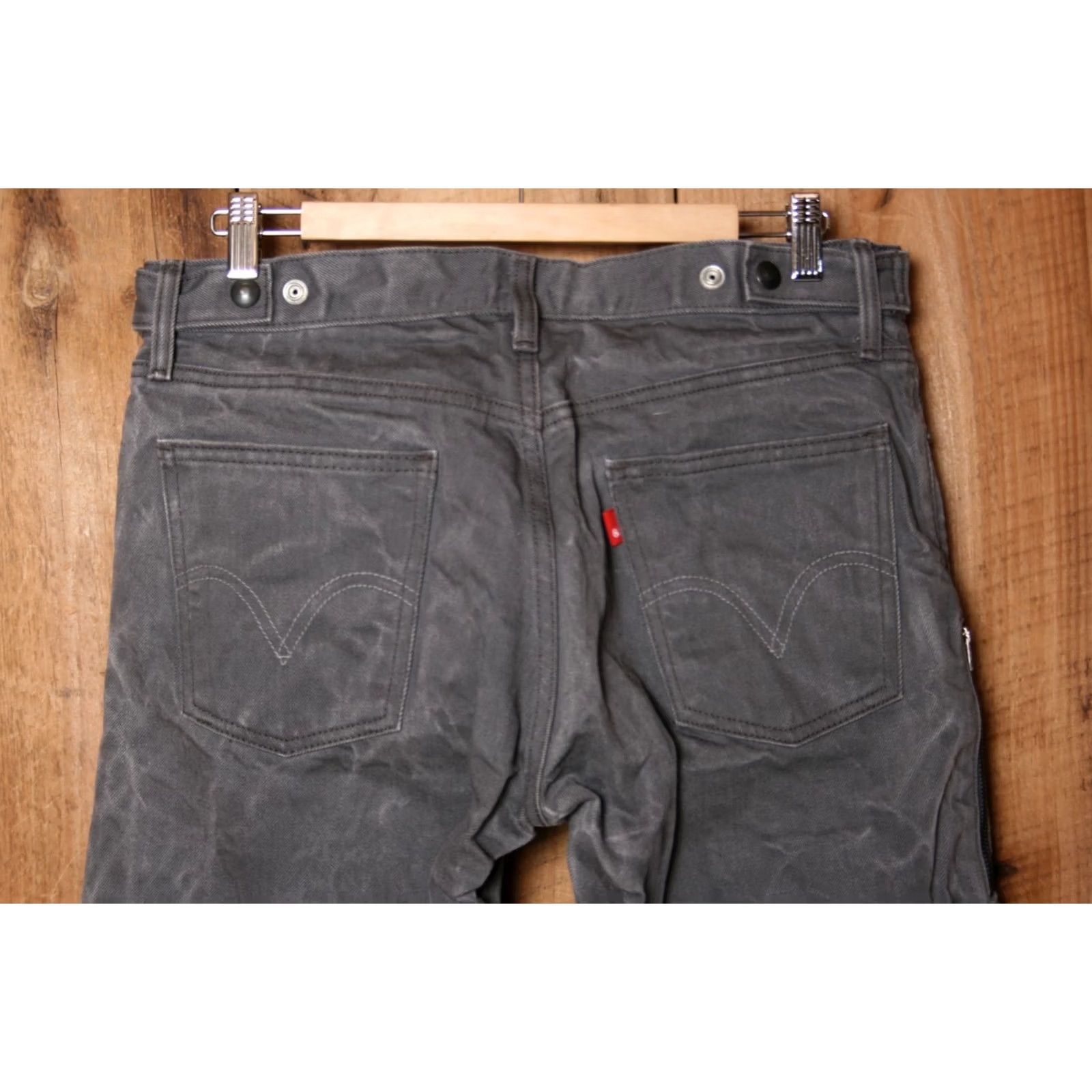 Levi's LEVI'S 514 Slim Straight 6-Pocket Denim Jeans Gray 34x30 Regular Men Jeans Size US 34 / EU 50 - 4 Thumbnail