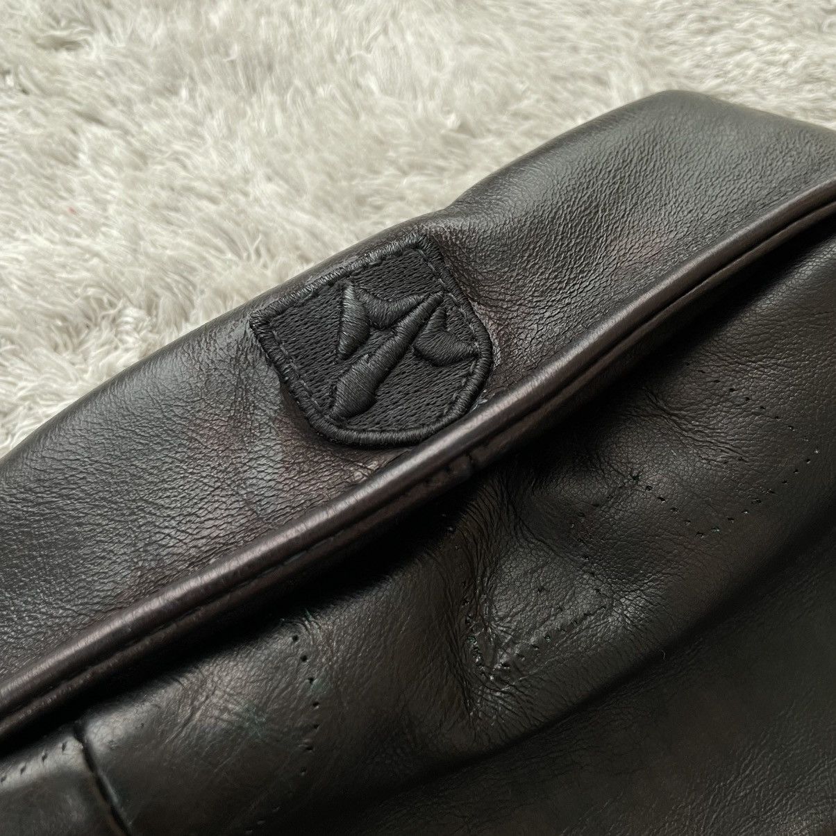 HIDDEN 1 of 20 / Hidden NY × AVIREX Leather Bomber – Size L Size US L / EU 52-54 / 3 - 9 Thumbnail