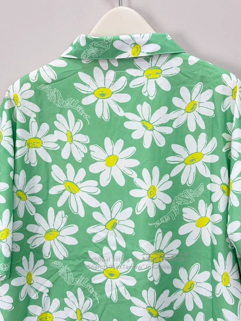 ERL ERL Green Daisy Print Shirt Size S / US 4 / IT 40 - 5 Thumbnail