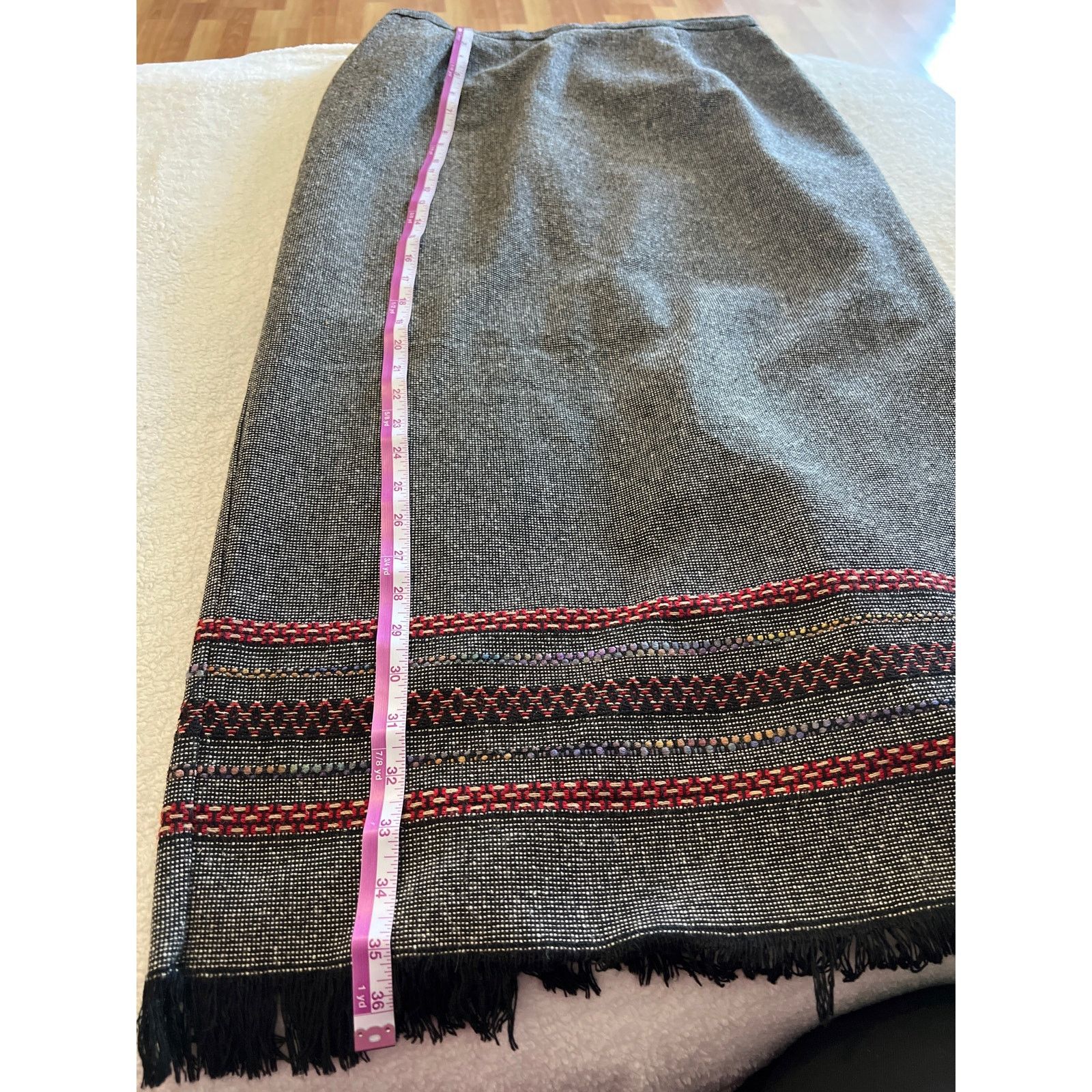 Other Vintage Requirements Maxi Polyester Lined Boho Western Size 34" / US 12 / IT 48 - 7 Thumbnail
