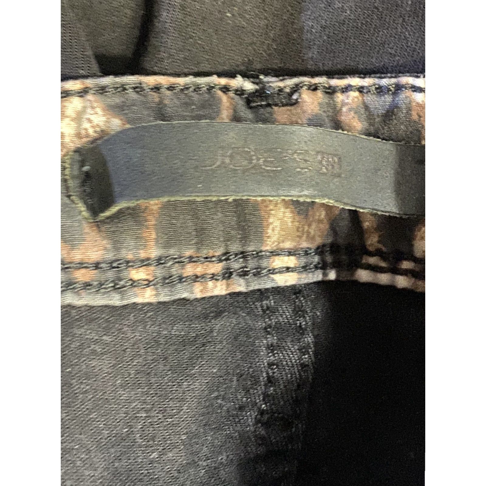 Vintage VINTAGE JOE'S Flawless The Finn Mid-Rise Ankle Skinny Jeans Black 25 Womens Jeans Skinny Ankle Black Waist 25 User Reference Size 42" / US 20 - 6 Thumbnail