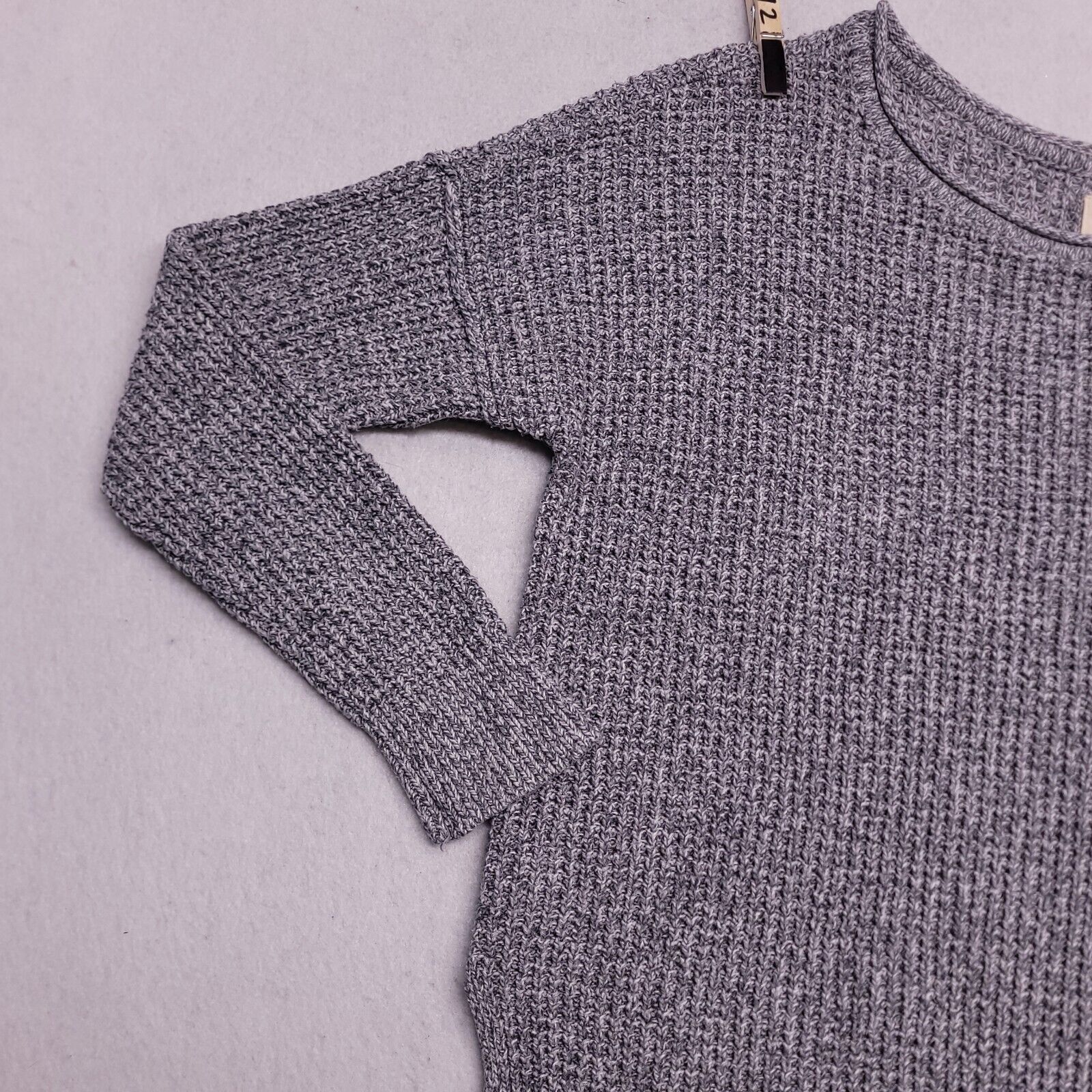 Hollister Hollister Casual Pullover Cotton Sweater Womens Size S Gray Size S / US 4 / IT 40 - 4 Thumbnail