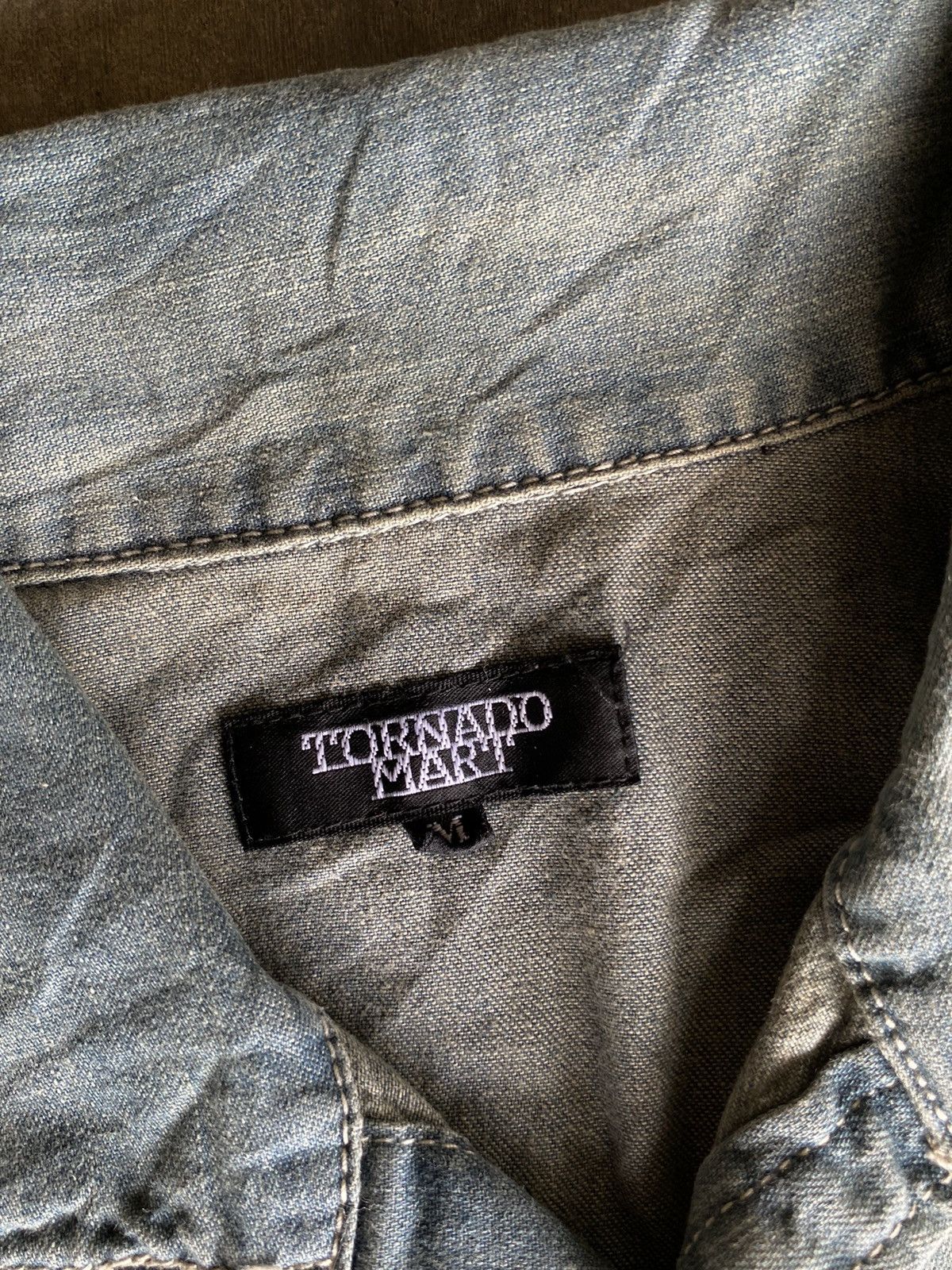 Tornado Mart TORNADO MART DENIM SHIRT Size US M / EU 48-50 / 2 - 4 Thumbnail