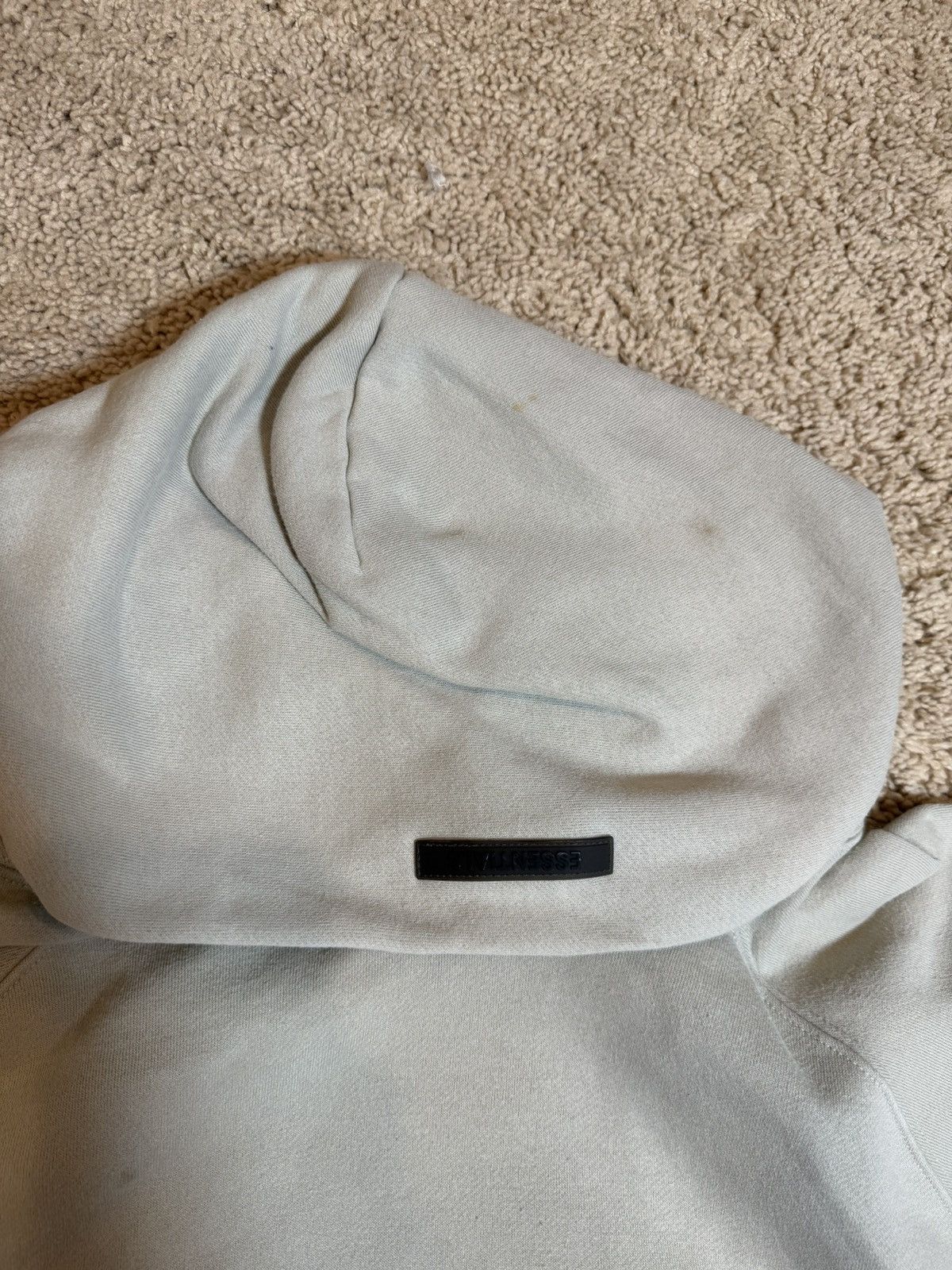 Essentials × Fear of God XL Fear of God Essentials SSENSE Exclusive “Concrete” Hoodie Size US XL / EU 56 / 4 - 5 Thumbnail