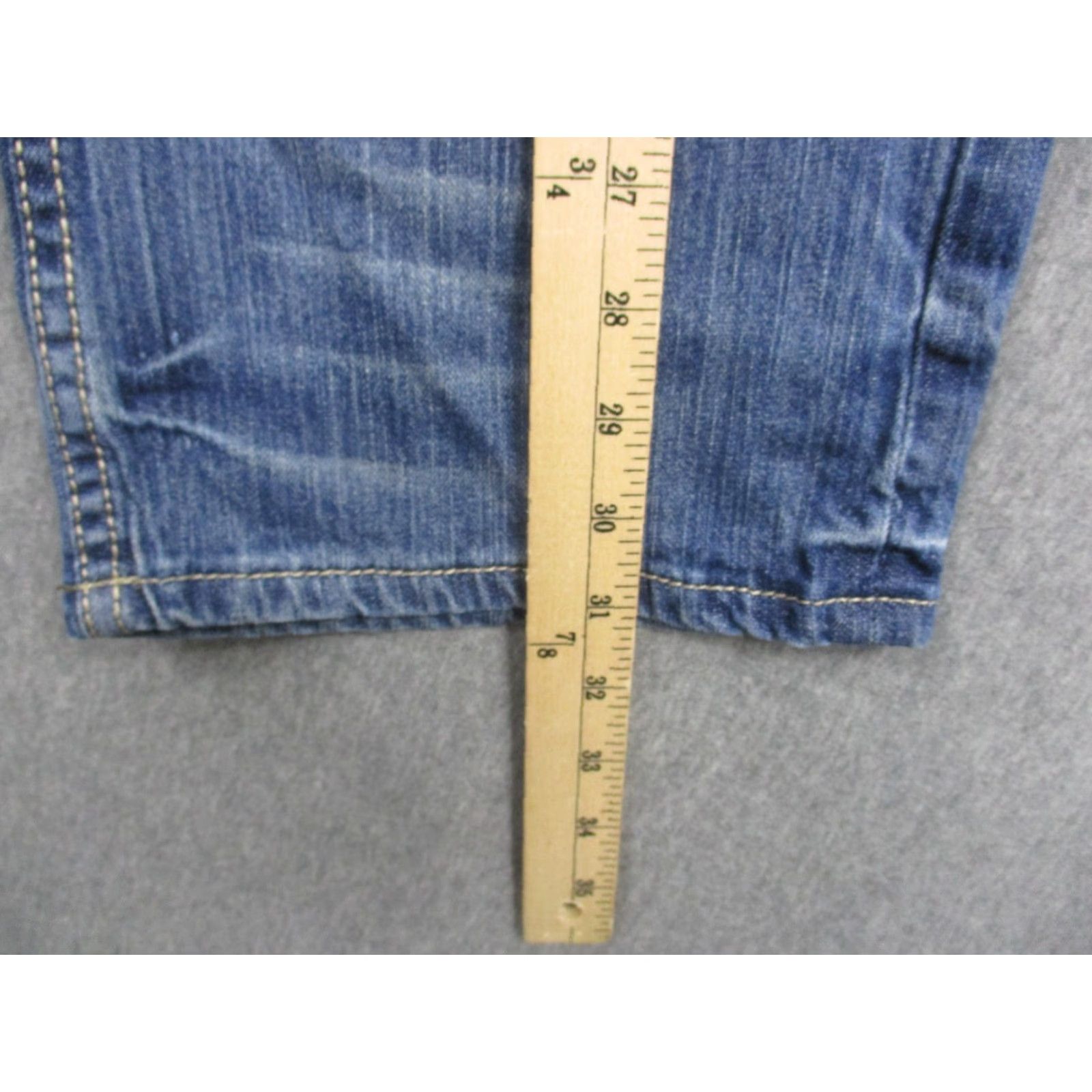Cody James Cody James Jeans Mens 33x32 Blue Dryden Straight Leg Denim Stretch Classic Style Mens Jeans Blue Straight Leg Cotton Spandex Cowboy 90s? Size US 33 - 5 Thumbnail