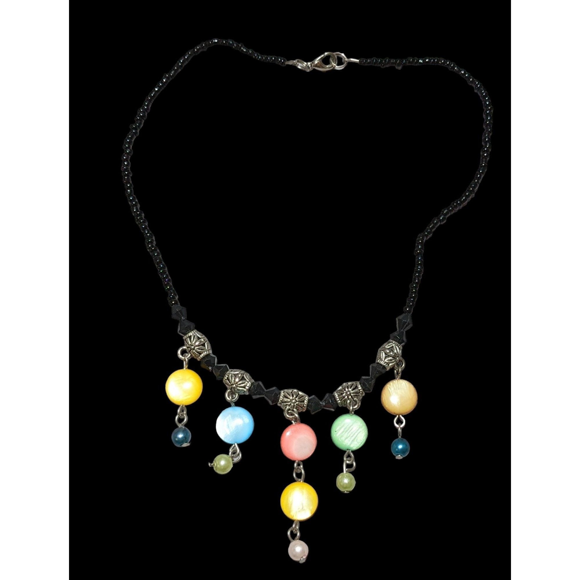 Other Rainbow Shell Fringe Neckalce Size ONE SIZE - 1 Thumbnail