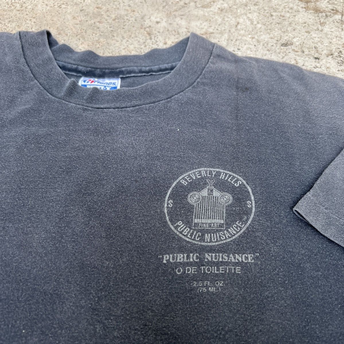 Vintage Vintage 90s Public Nuisance Faded graphic streetwear Size US XL / EU 56 / 4 - 7 Thumbnail