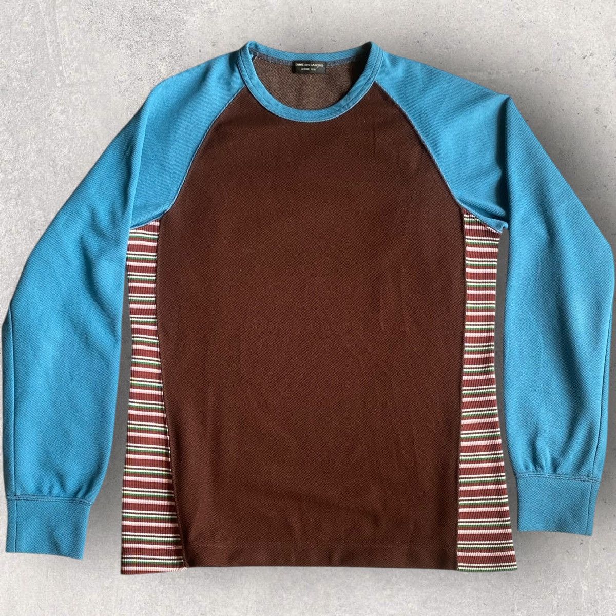 Comme des Garcons Homme Plus Fall03 Side Stripes Slope L/S Size US S / EU 44-46 / 1 - 1 Thumbnail